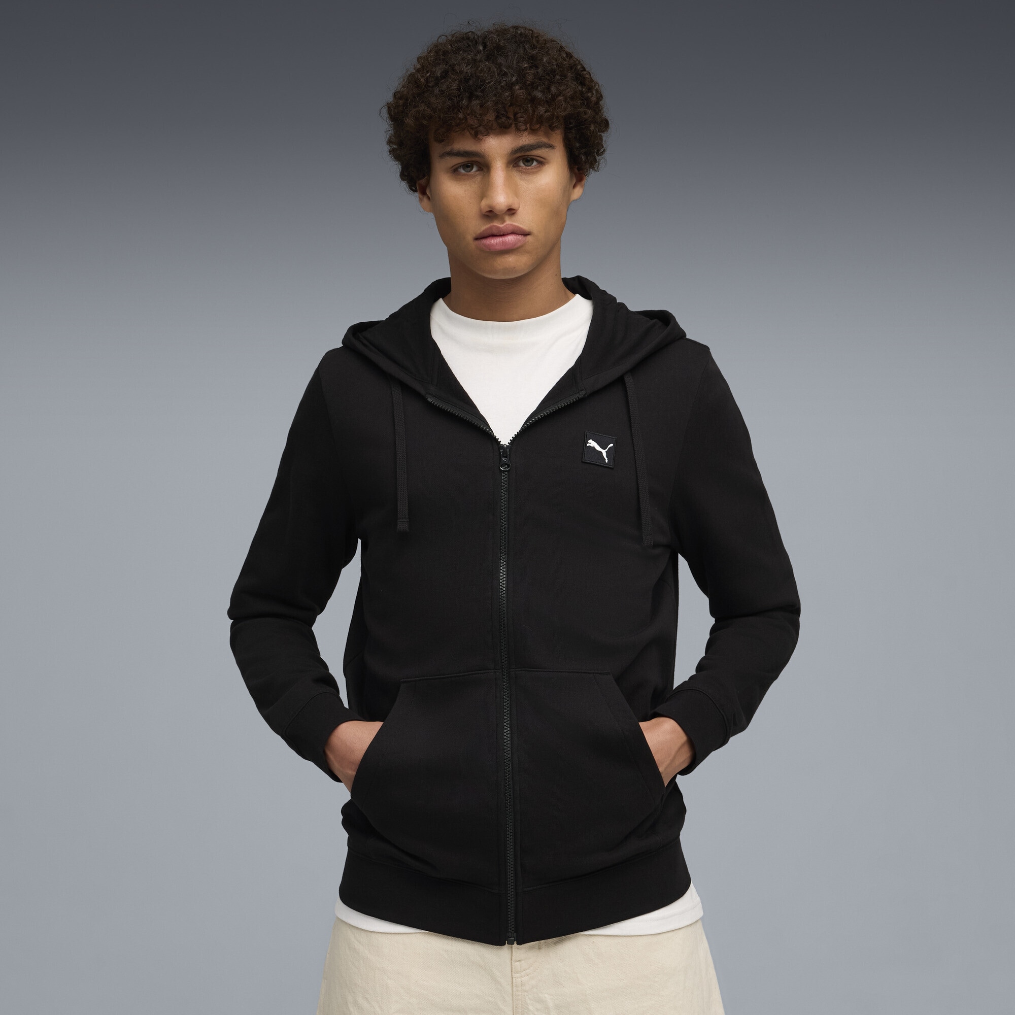 PUMA Sweatjacke »Essentials Elevated Hoodie Herren«