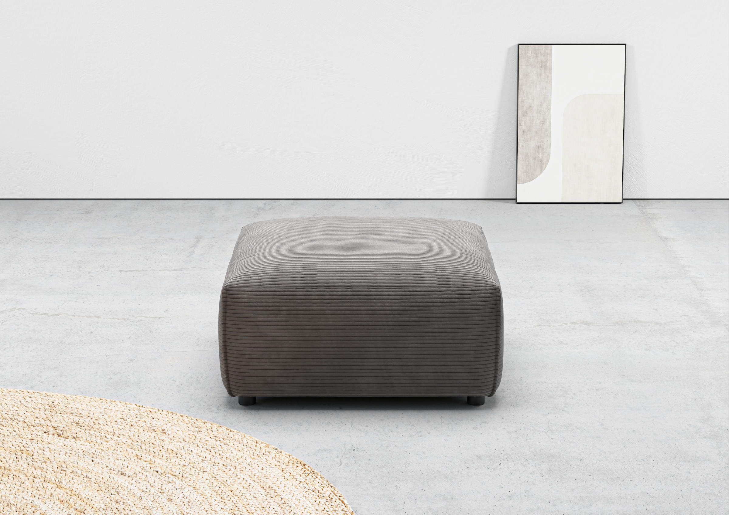 Home affaire Hocker "Glimminge auch in Breitcord, Feincord und Easy care-Bezug" passend zur Serie "Glimminge"