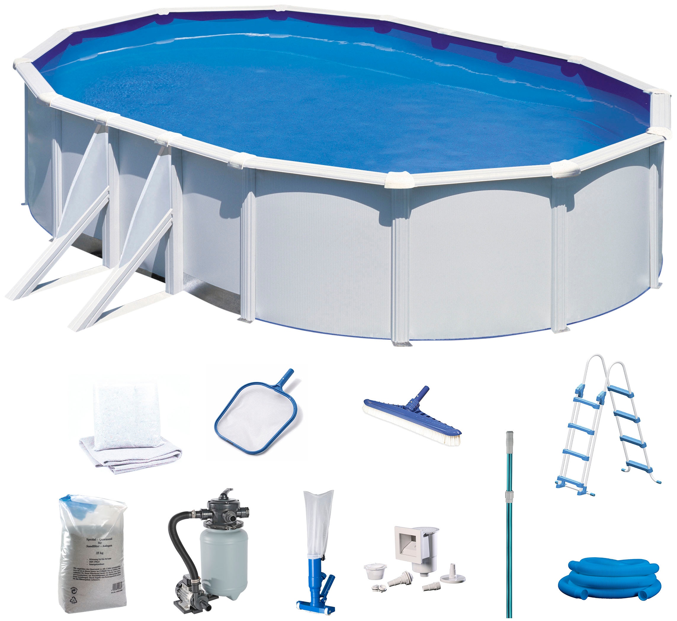 KONIFERA Ovalpool "WAVE 4" Tiefe 1,32 m, in versch. Größen erhältlich günstig online kaufen