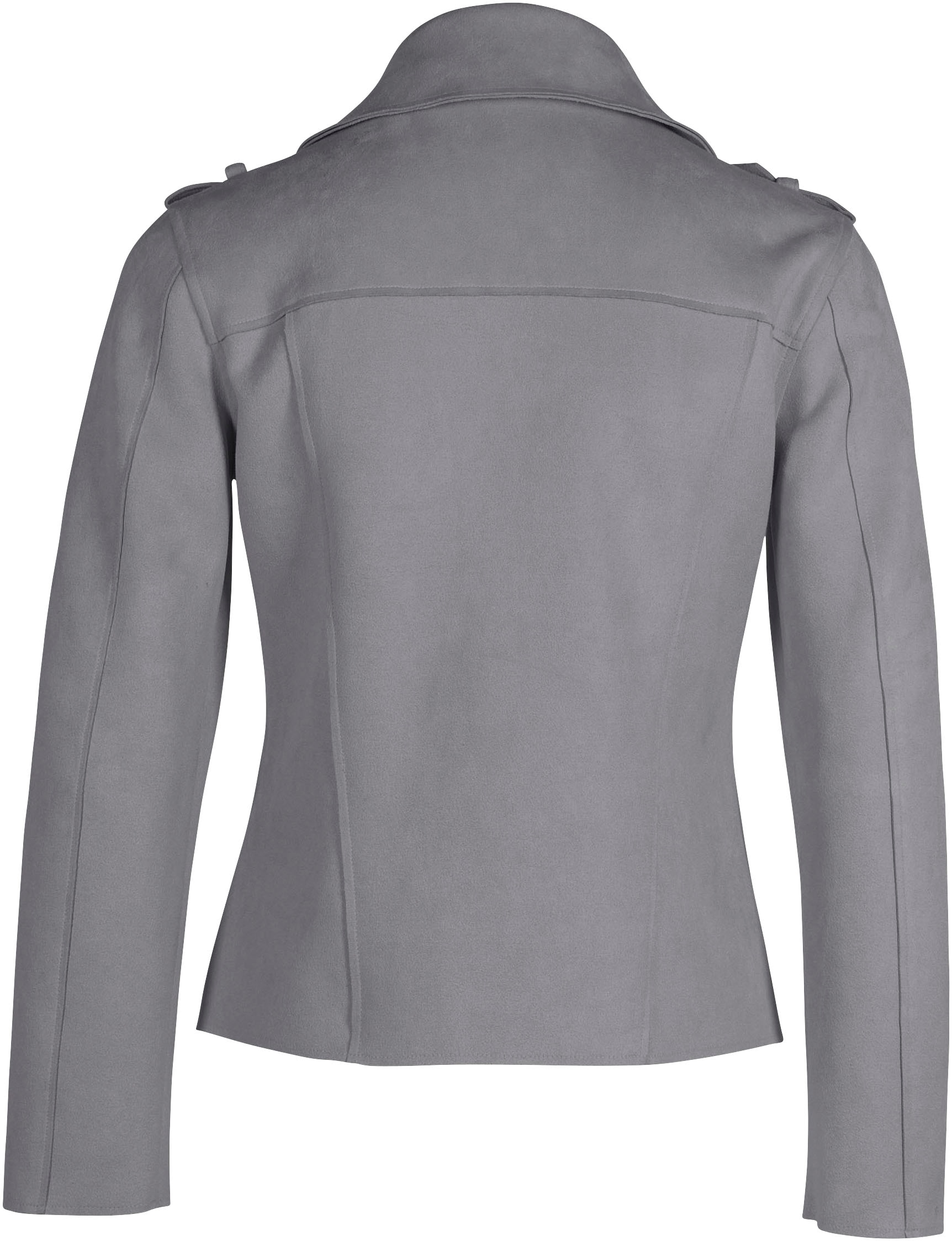 Mauritius Lederimitatjacke »2Wtomiwa« mit Schulterklappen, mit Nieten