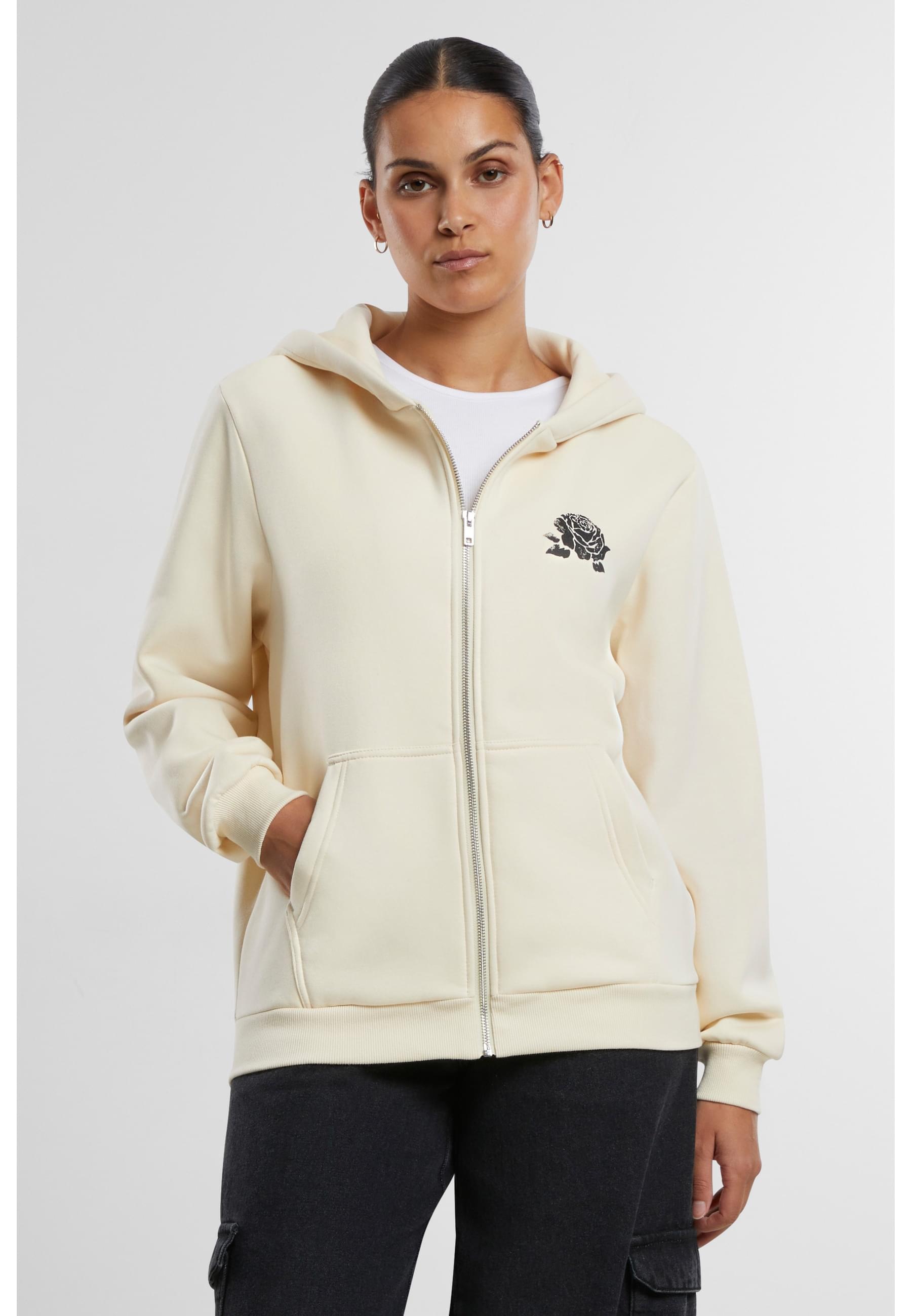 Miss Tee Sweatjacke »Miss Tee Romantic Dreamers Ladies Fluffy Zip Hoody«
