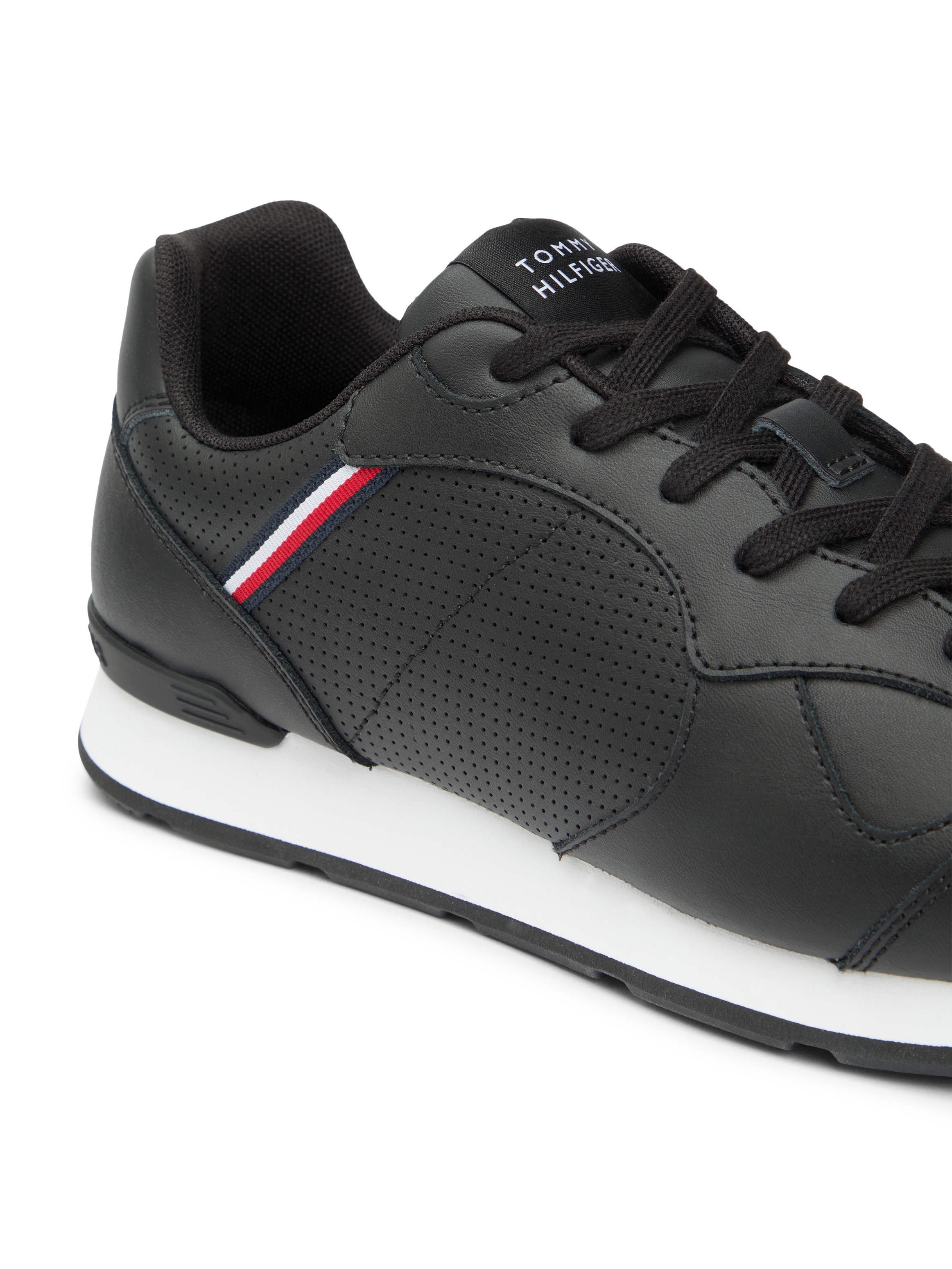 Tommy Hilfiger Sneaker »MAXLITE 1A«  , Freizeitschuh, Halbschuh, Schnürschuh, Streifen in Tommy Farben