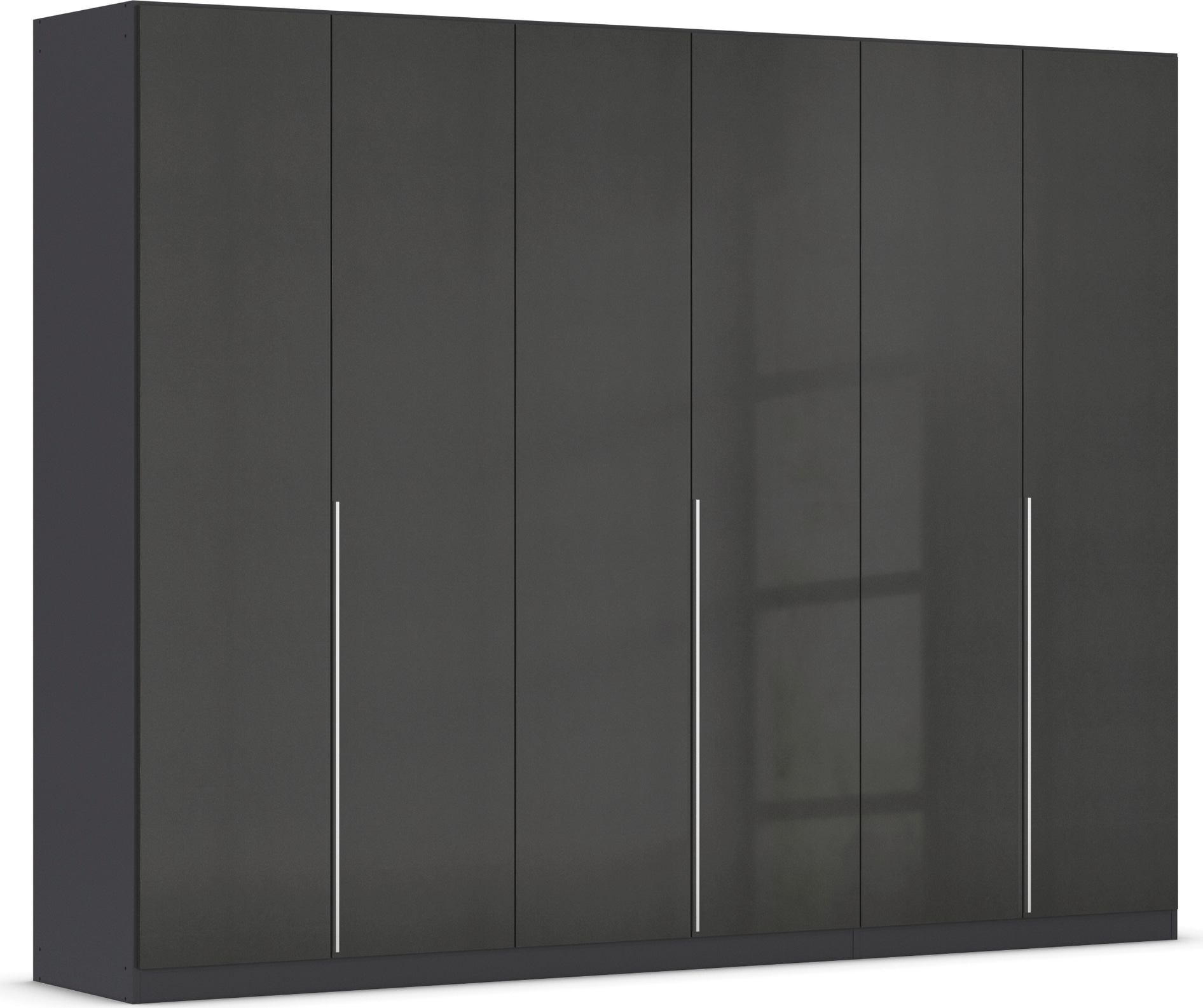 OTTO home Drehtürenschrank "AGORDO" in zwei Griff-Farben, Breiten 91-405 cm, Dekor- oder Hochglanzfront, in 8 Breiten & 2 Höhen, MADE IN GERMANY