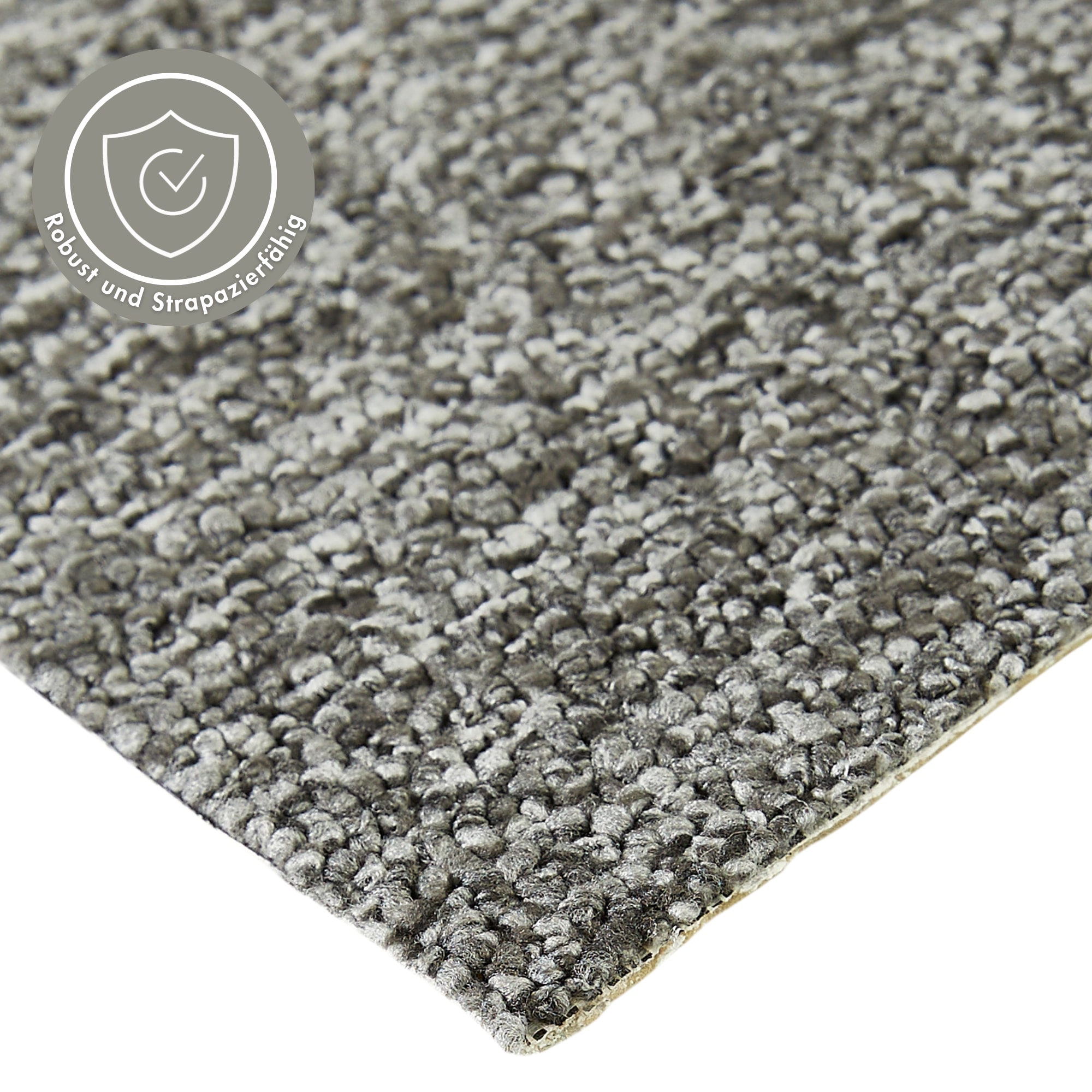 Andiamo Teppichboden »Bruce, Schlinge«, rechteckig, 4 mm Höhe, meliert. Breite 400 cm, Wohnzimmer, strapazierfähig & robust