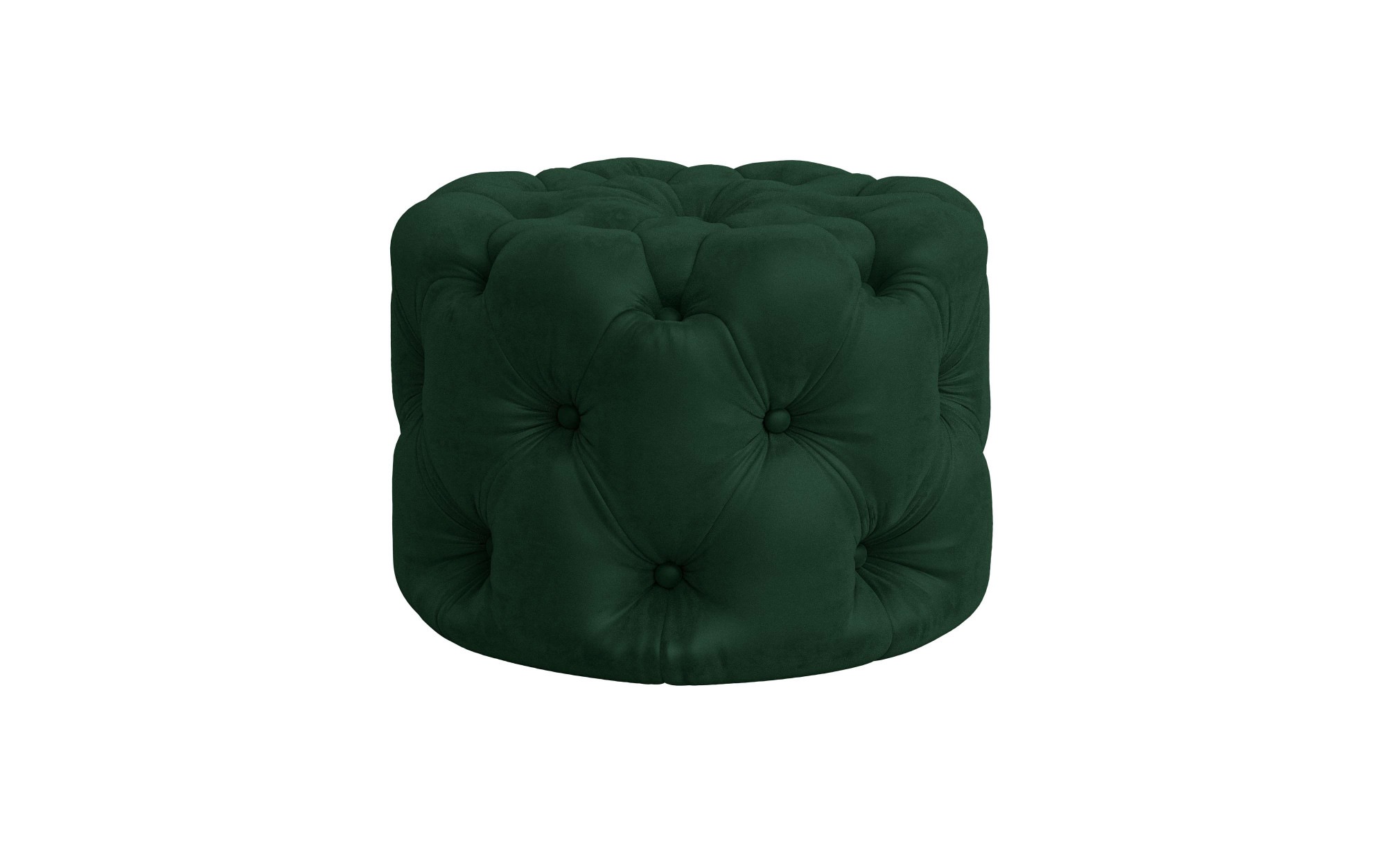 Places of Style Hocker "FOLLINA", Polsterhocker mit klassischer Chesterfiel günstig online kaufen