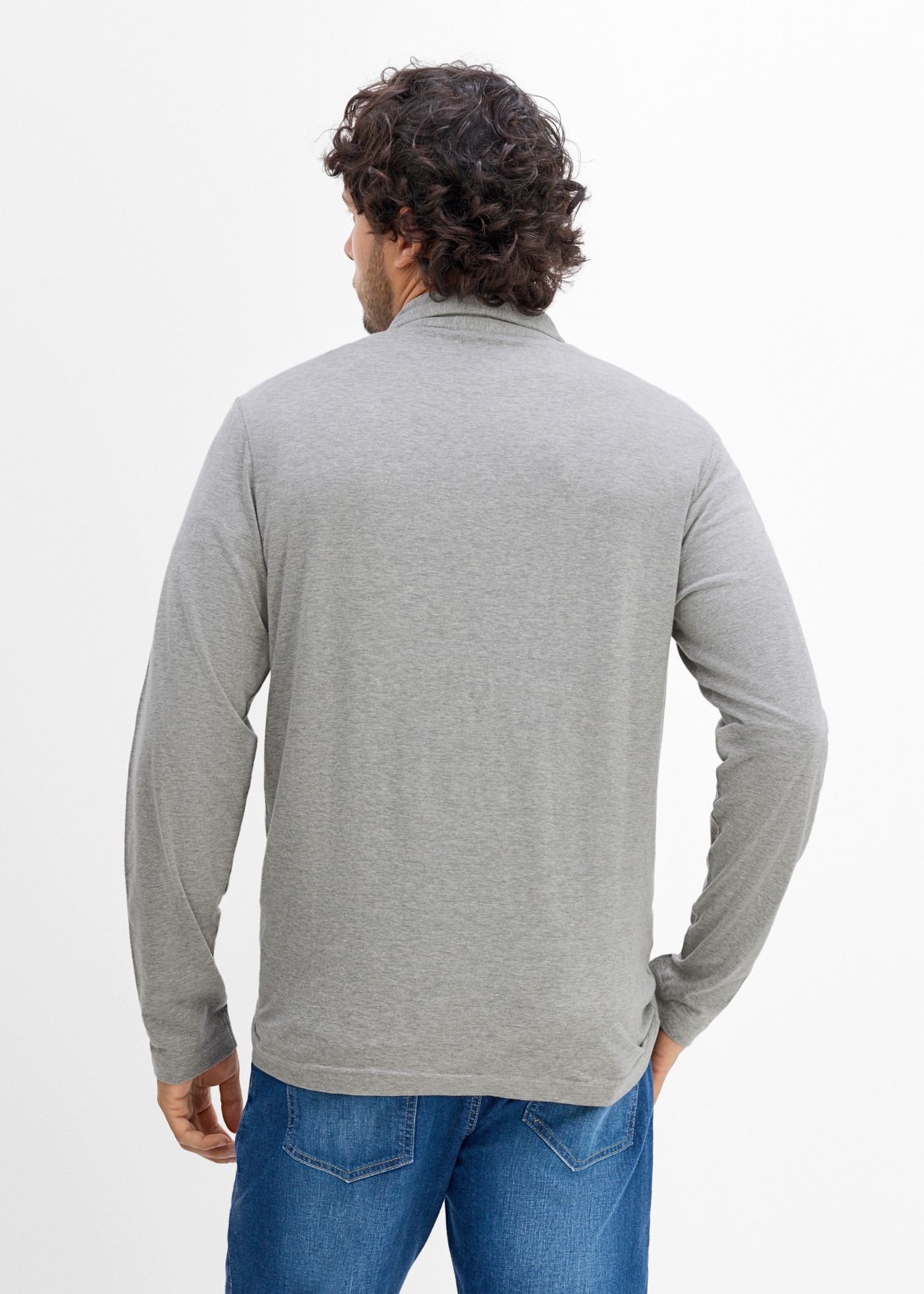 bonprix Poloshirt Packung,  im 2er-Pack, aus Baumwolle, Regular Fit, mit Polokragen