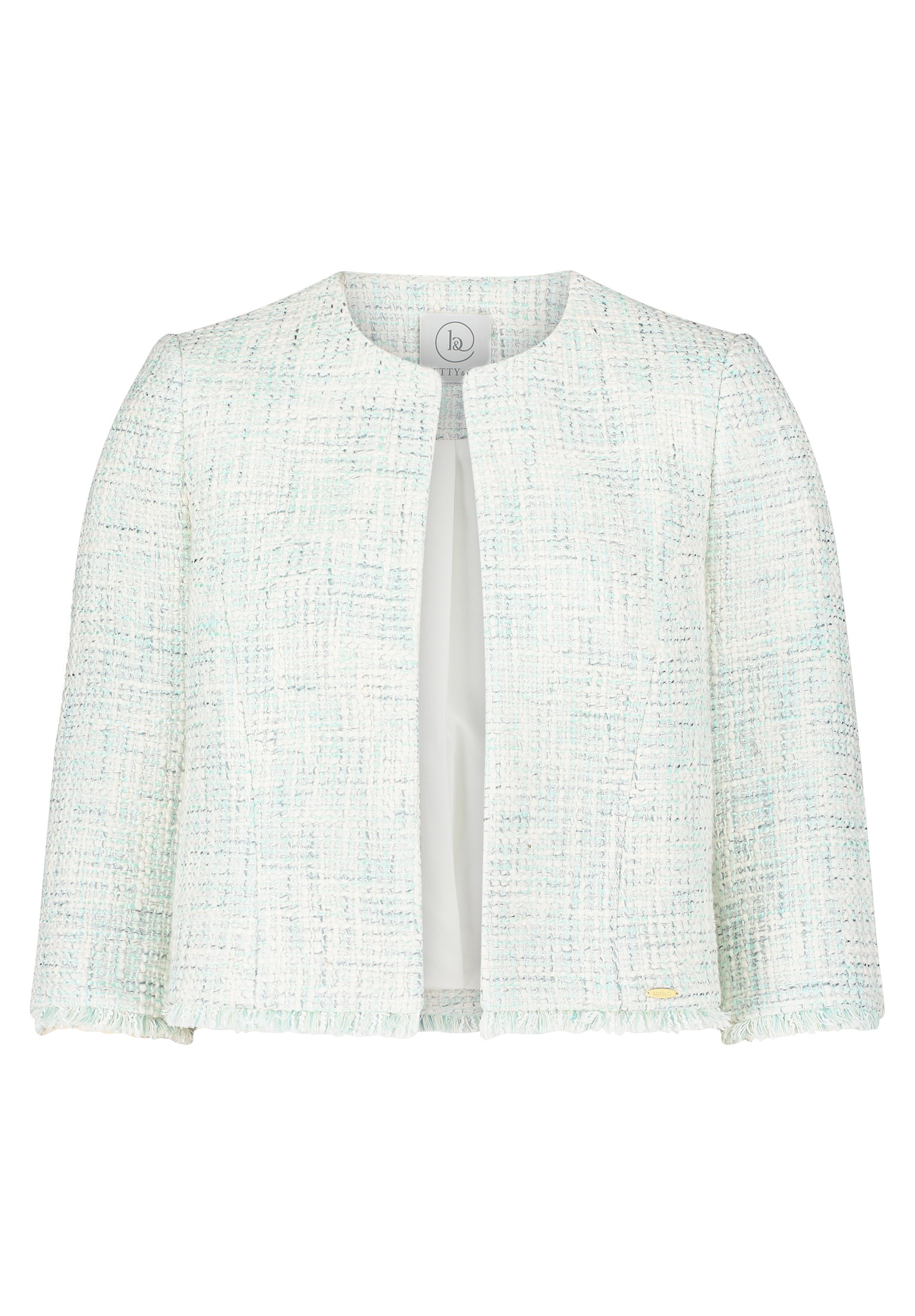 Betty&Co Bolerojacke "Betty & Co Damen Bolero-Jacke mit 3/4 Arm" günstig online kaufen