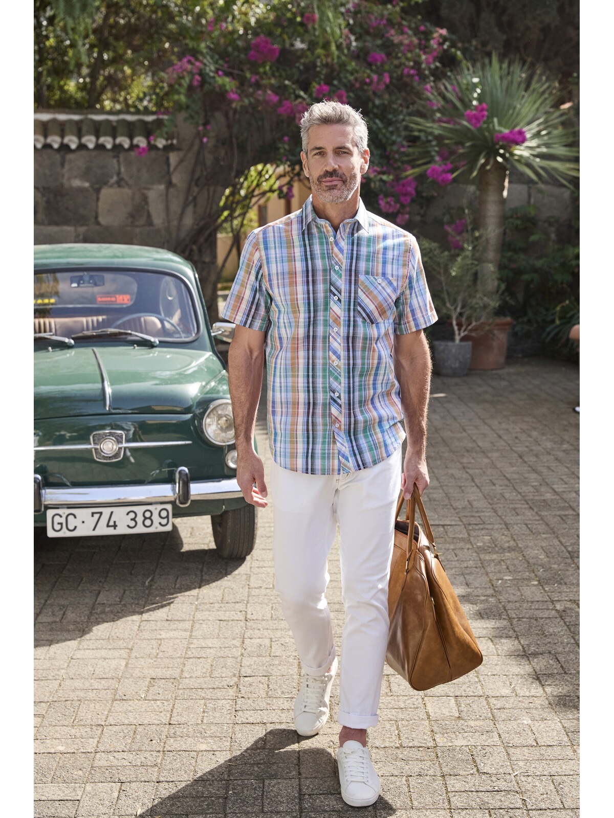 Thumbnail - Babista Kurzarmhemd "Kurzarmhemd BELLAVELLI" 1 Stk. im Karo-Design