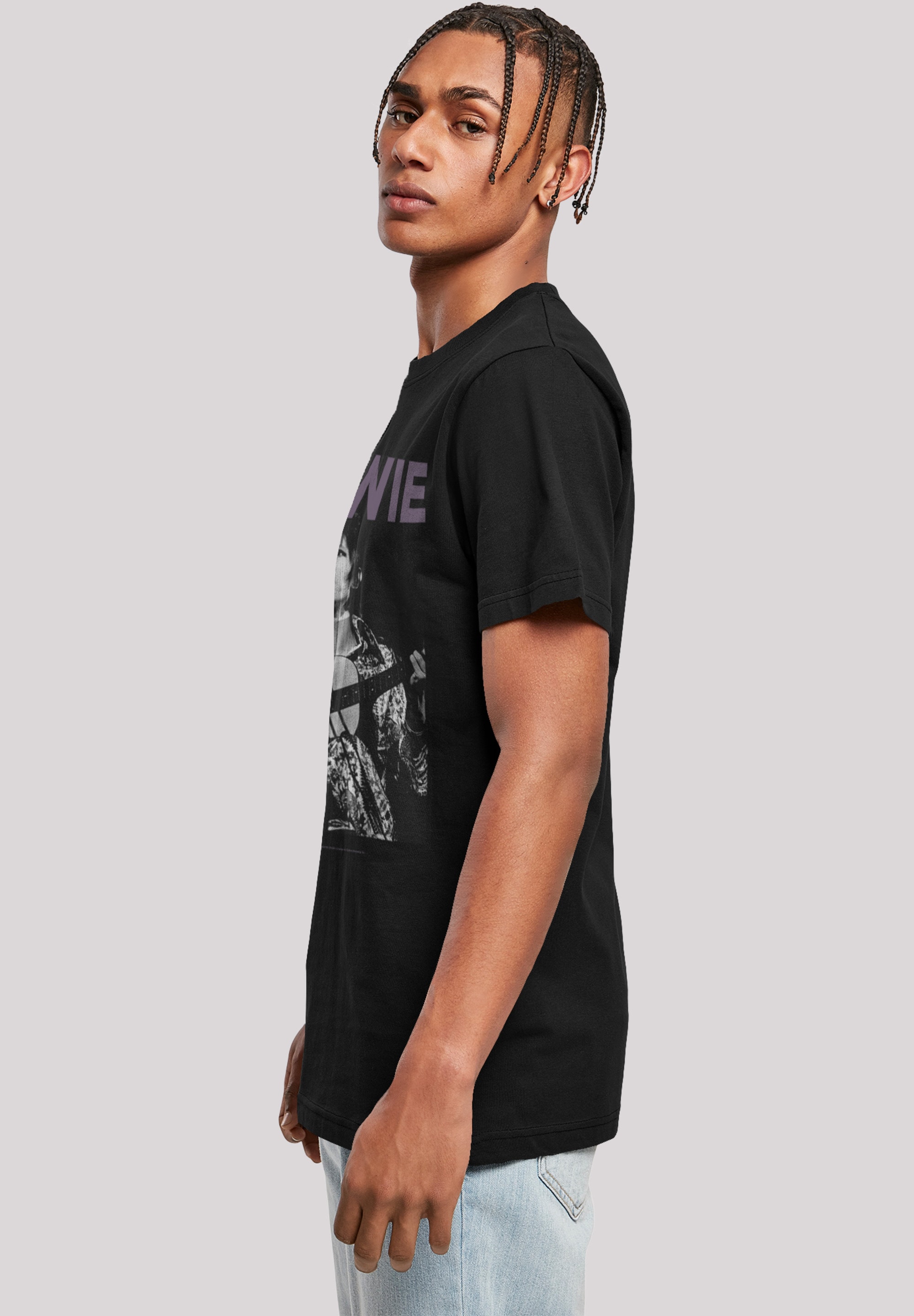 F4NT4STIC T-Shirt »David Bowie Rock Poster«, Print