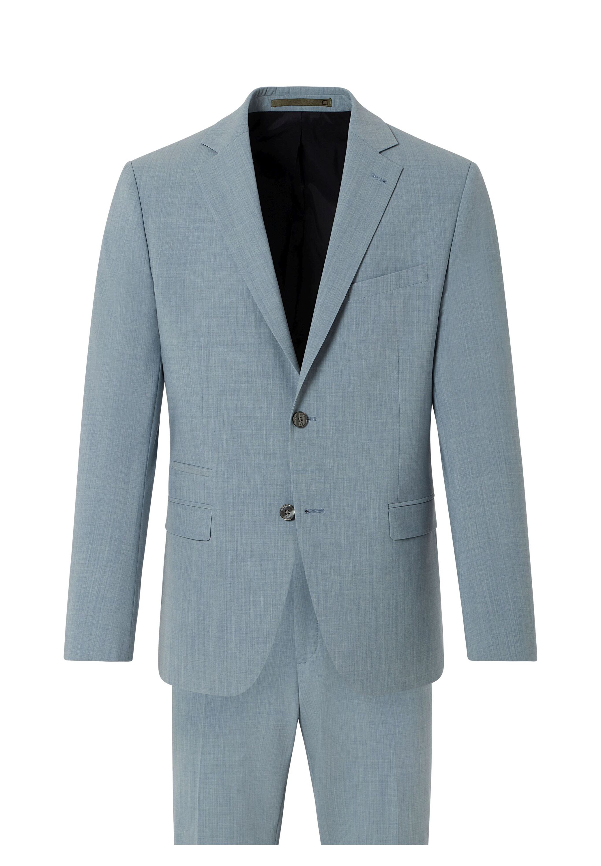 BENVENUTO. Anzug "SALVI Iago" 2 tlg. slim fit mit 4-Knopf Manschette