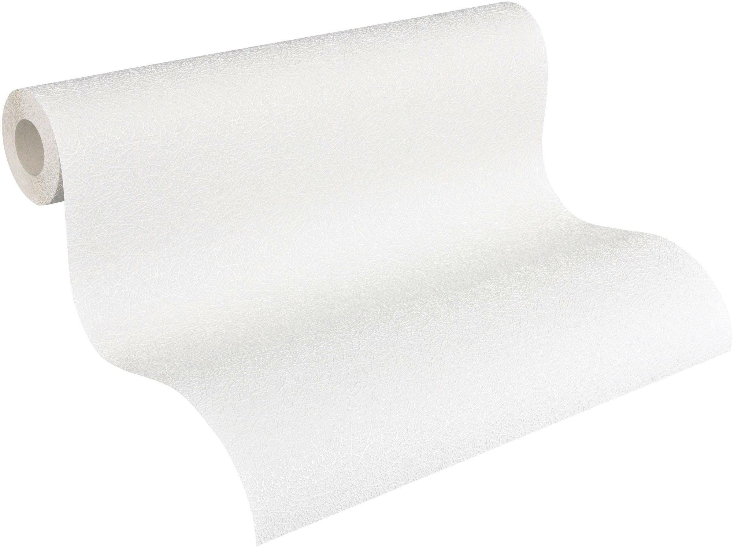 Thumbnail - A.S. Création Vliestapete "Meistervlies" einfarbig  uni  unifarben leicht strukturiert Tapete einfarbig Überstreichbar T...