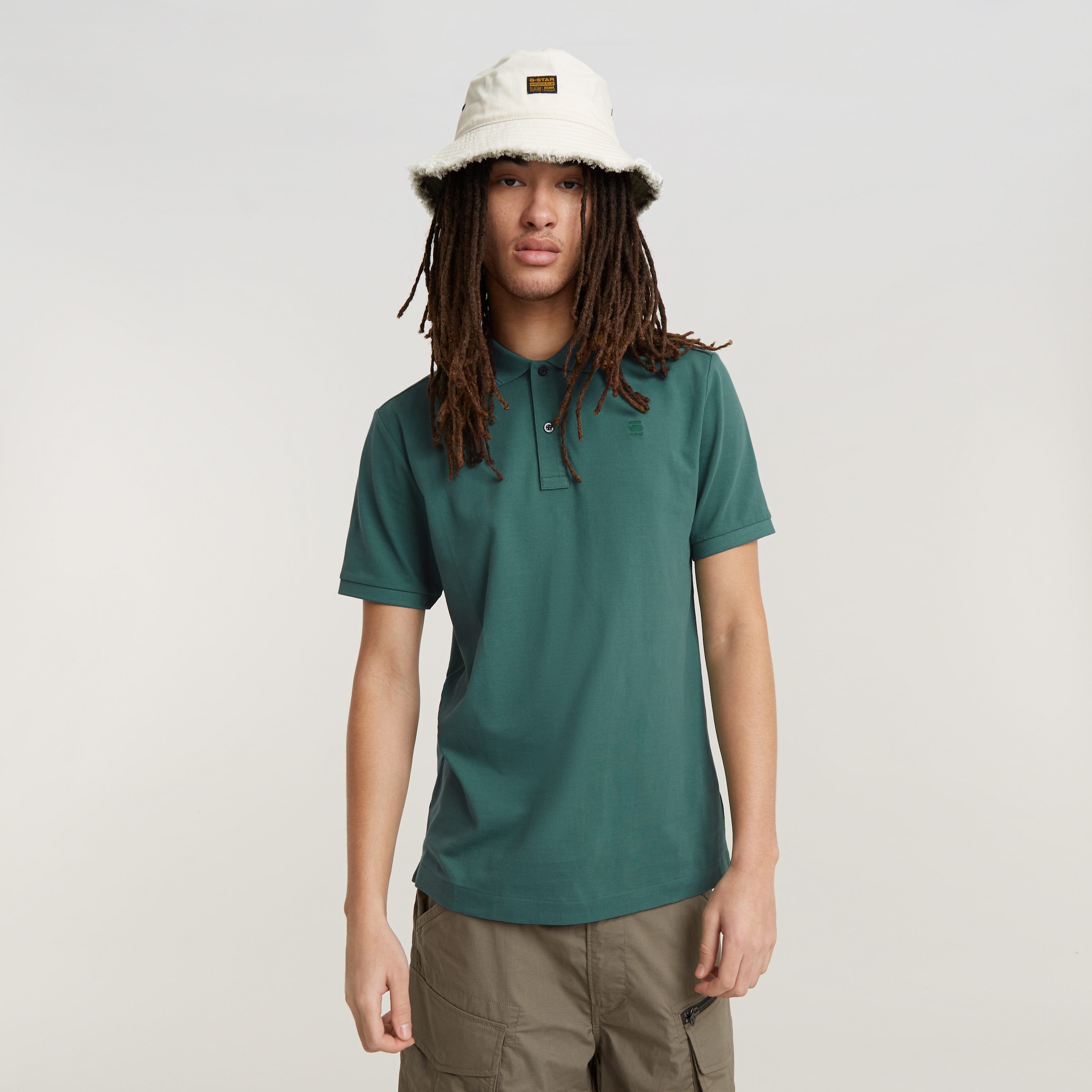 G-Star RAW Poloshirt »Poloshirit Dunda slim«, Logoprägung auf der Brust