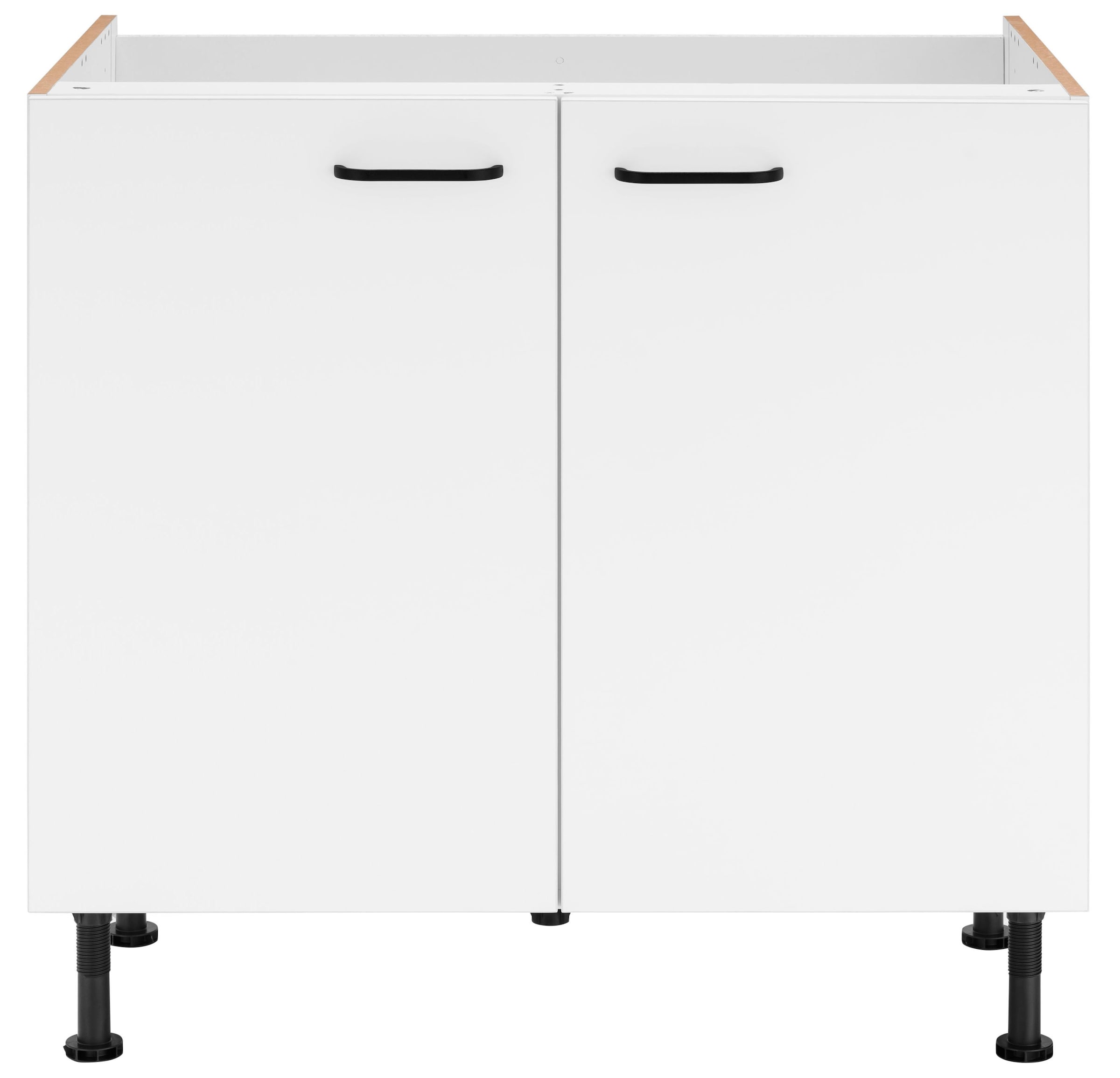 OPTIFIT Spülenschrank »Elga«, mit Soft-Close-Funktion, höhenverstellbaren Füßen, Breite 90 cm