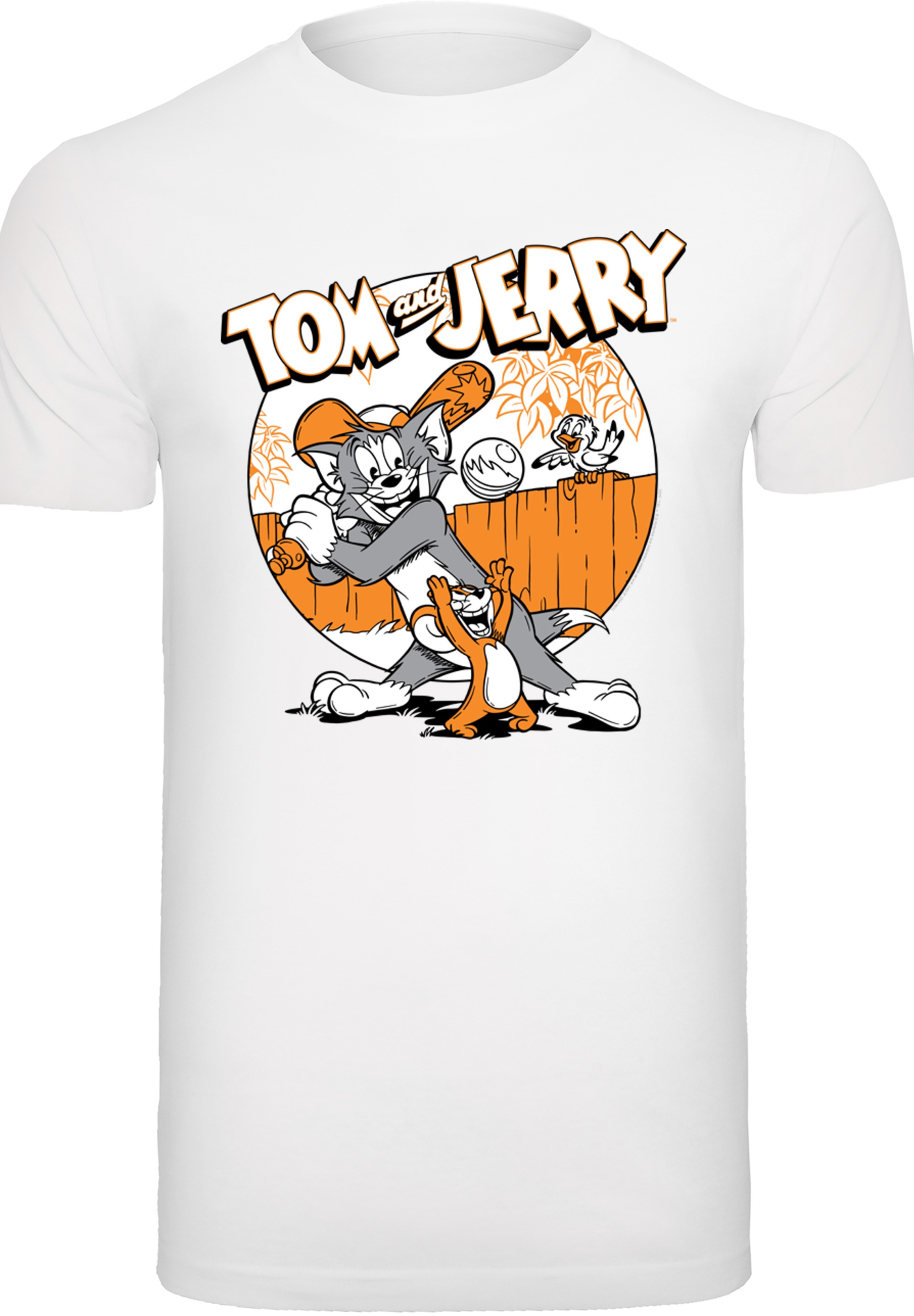 F4NT4STIC T-Shirt »Tom and Jerry TV Serie Play Baseball«, Print