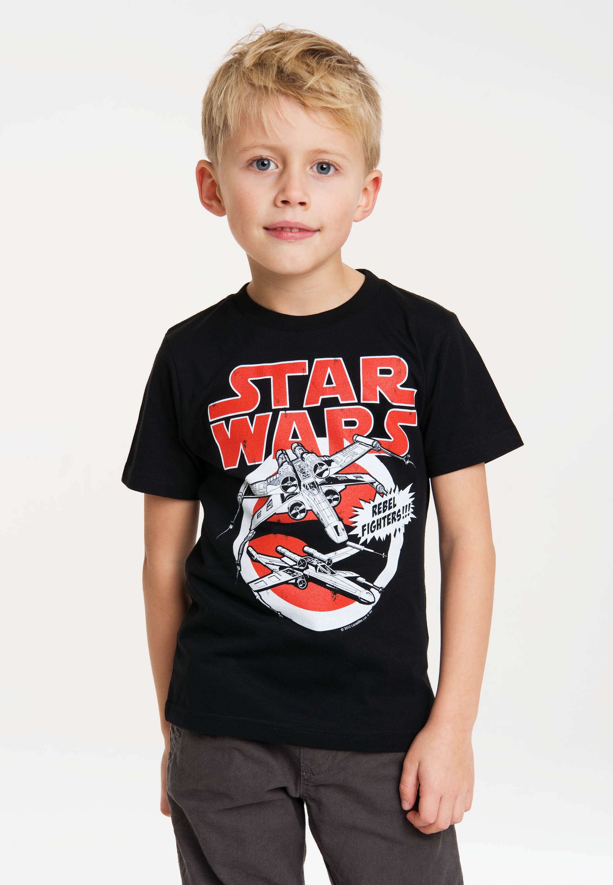 T-Shirt »X-Wings«, mit großem Star-Wars-Frontprint