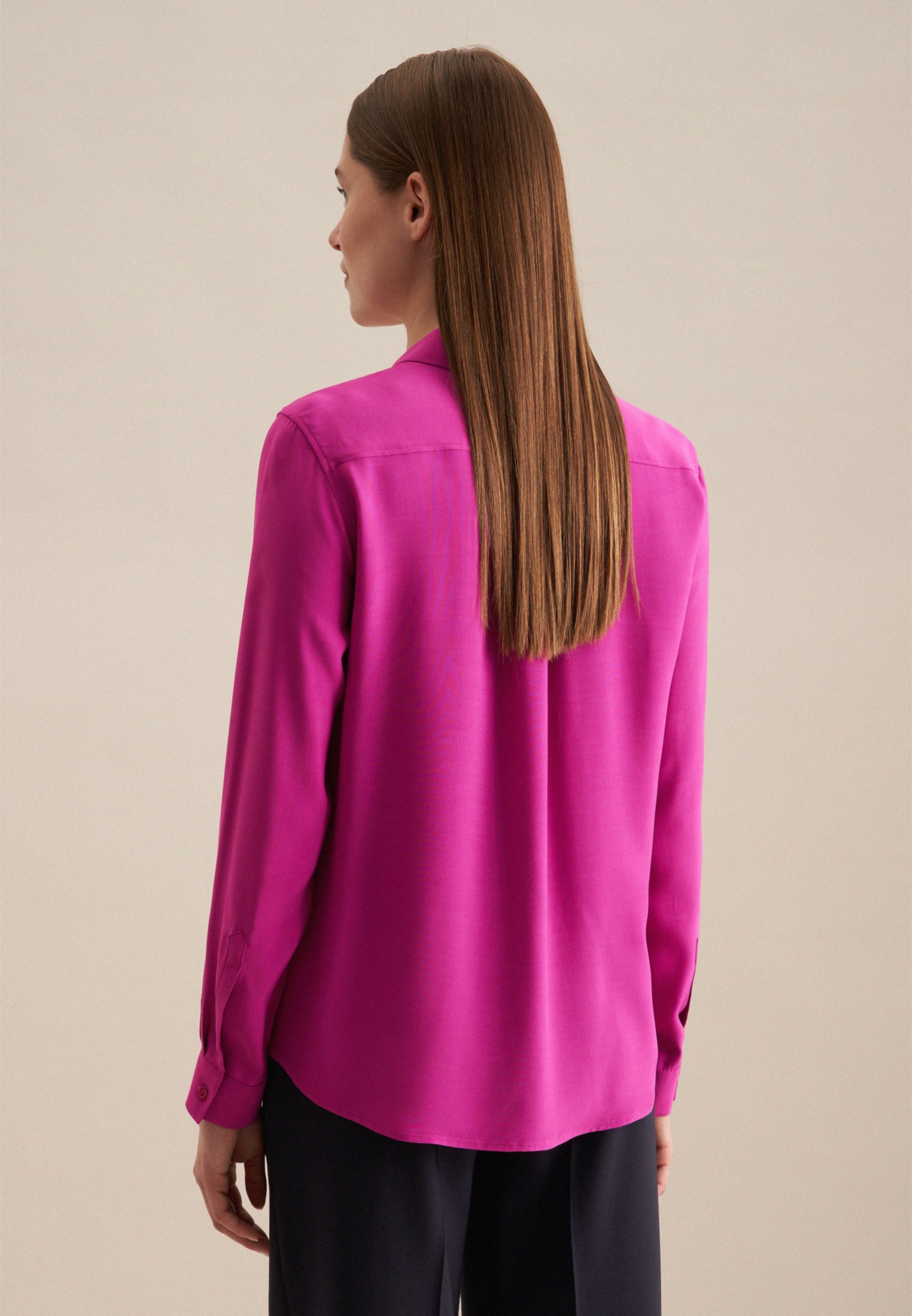 seidensticker Hemdbluse, 1/1 Uni