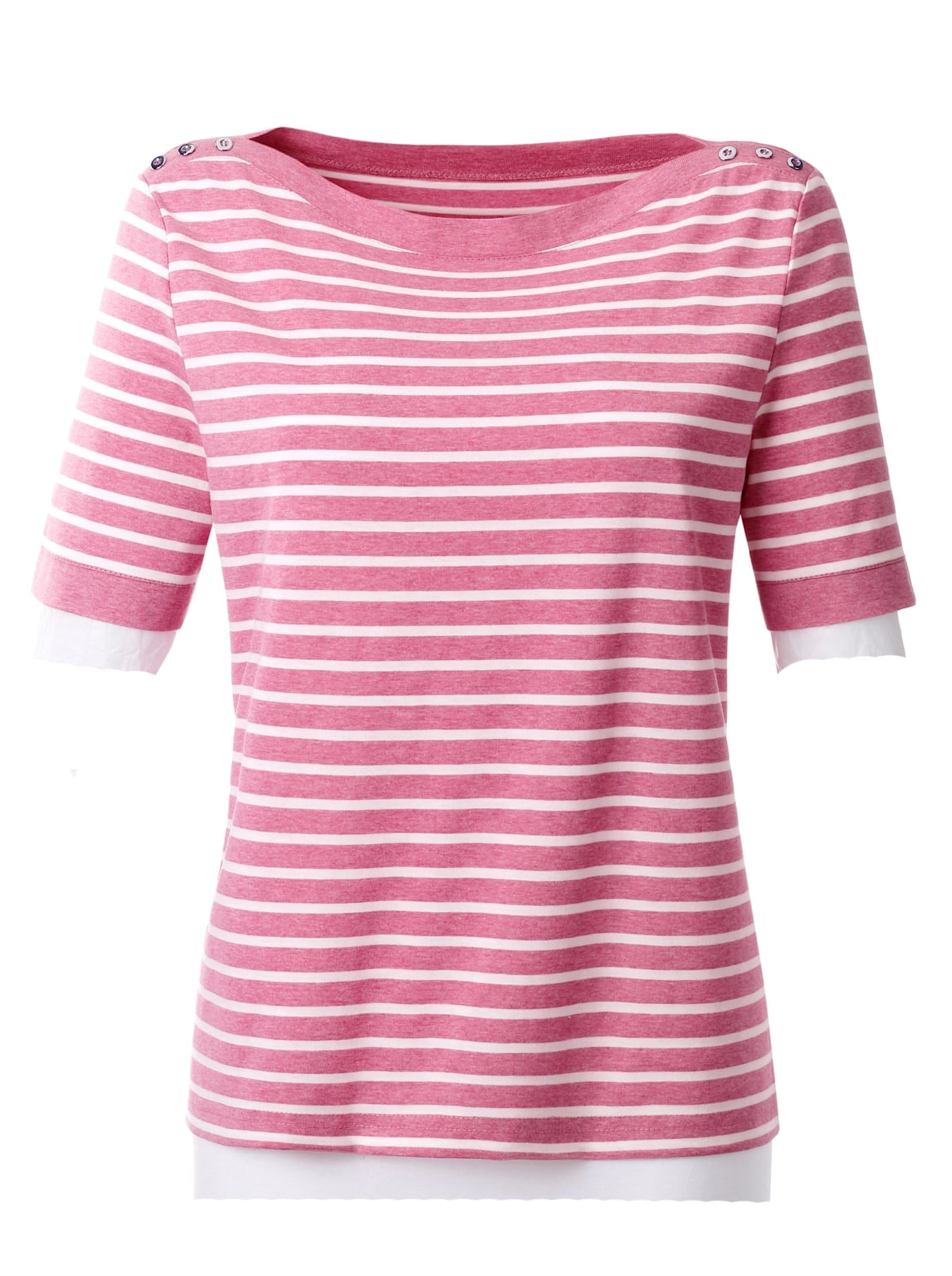 Casual Looks Kurzarmshirt »Shirt«, (1 tlg.)