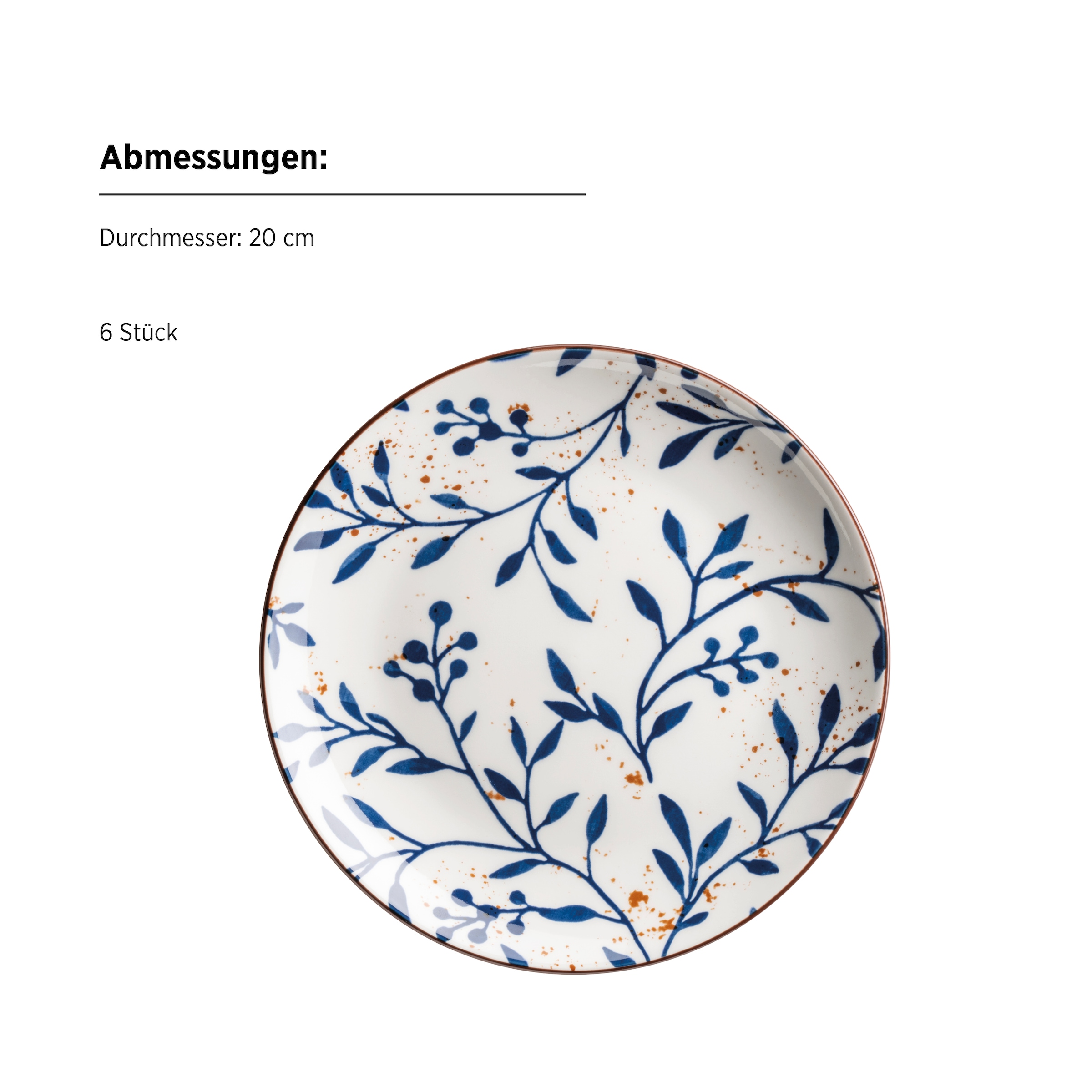 MÄSER Teller-Set »Olive« Geschirr-Set, Service