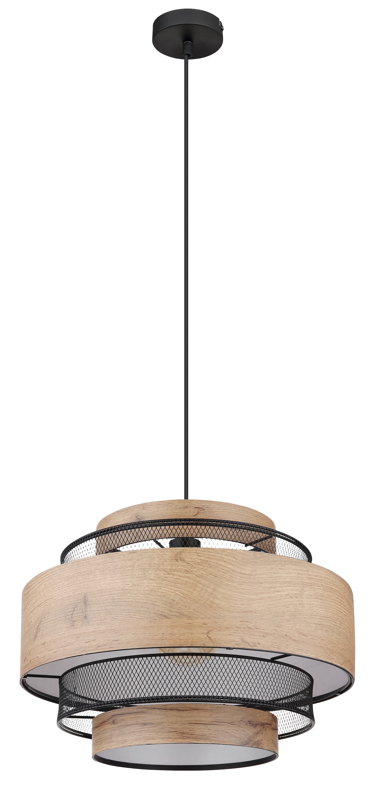 GLOBO LIGHTING Hängeleuchte »SOENI«, Leuchtmittel E27 | ohne Leuchtmittel, Hängelampe/Pendelleuchte/Esszimmer/Wohnzimmer/Esstisch