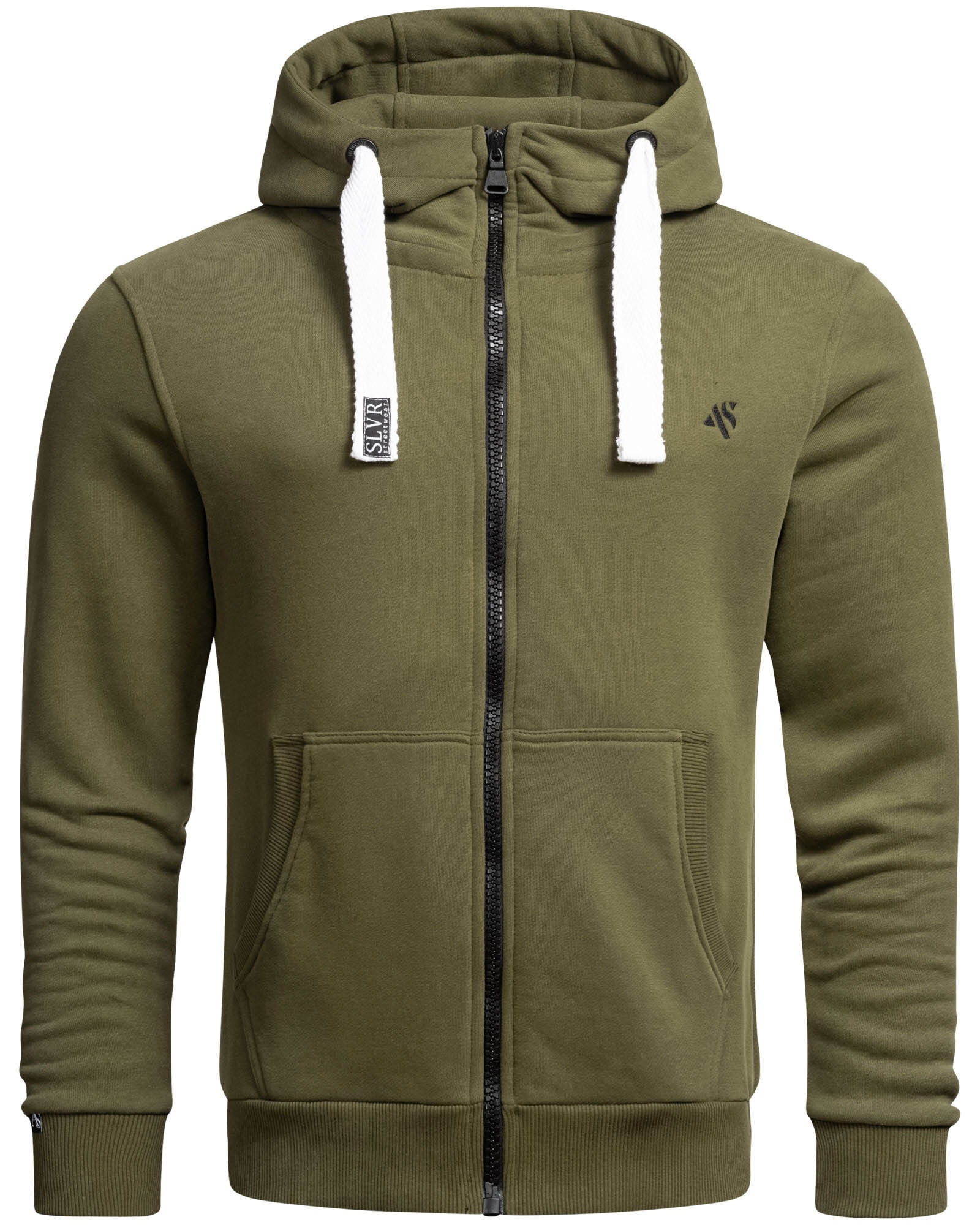 Alessandro Salvarini Sweatjacke »ASVinzent«, warmer Hoodie