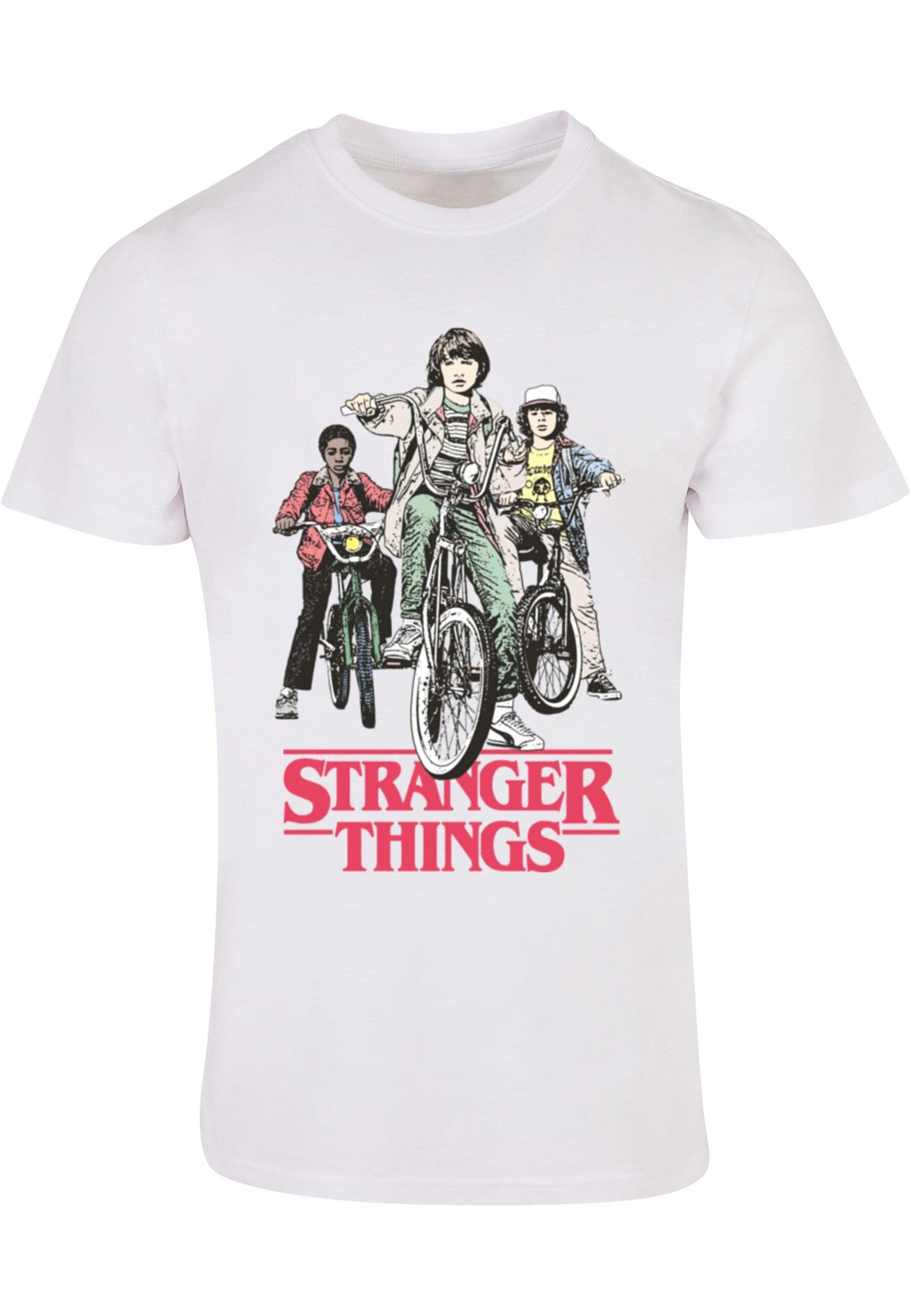 ABSOLUTE CULT T-Shirt "ABSOLUTE CULT Herren Stranger Things - Retro Bikers günstig online kaufen