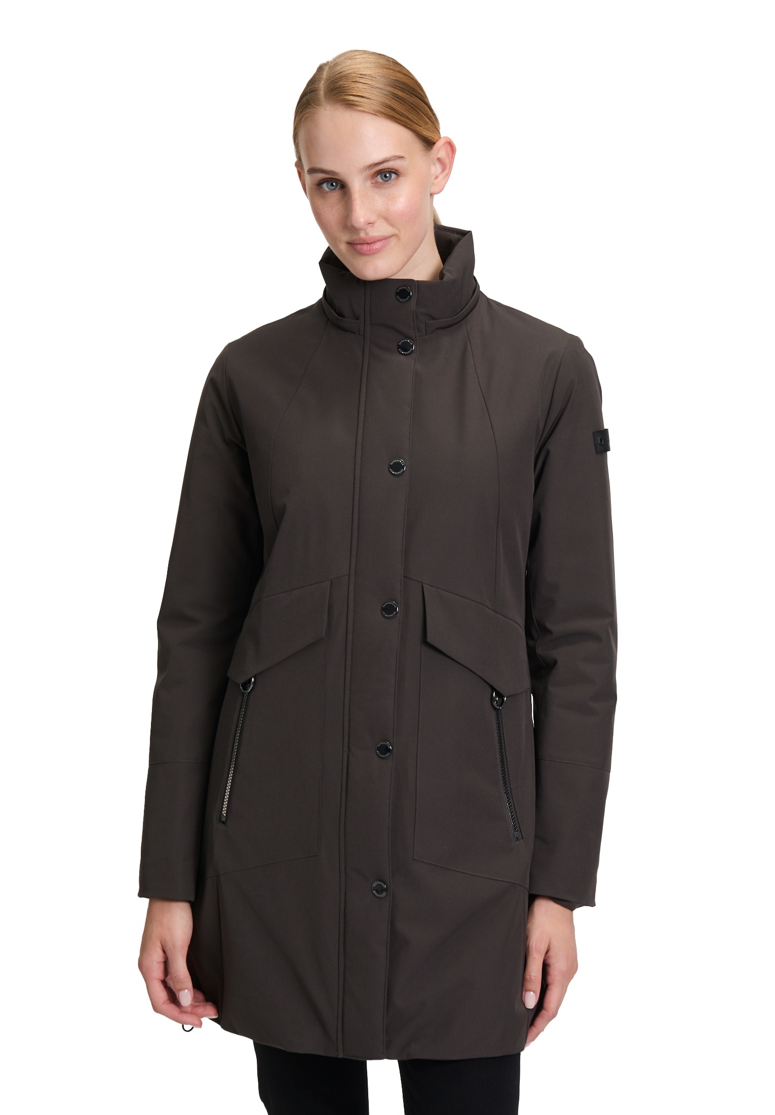 Betty Barclay Outdoorjacke »Betty Barclay Damen Outdoorjacke mit abnehmbarer Kapuze«, mit Kapuze