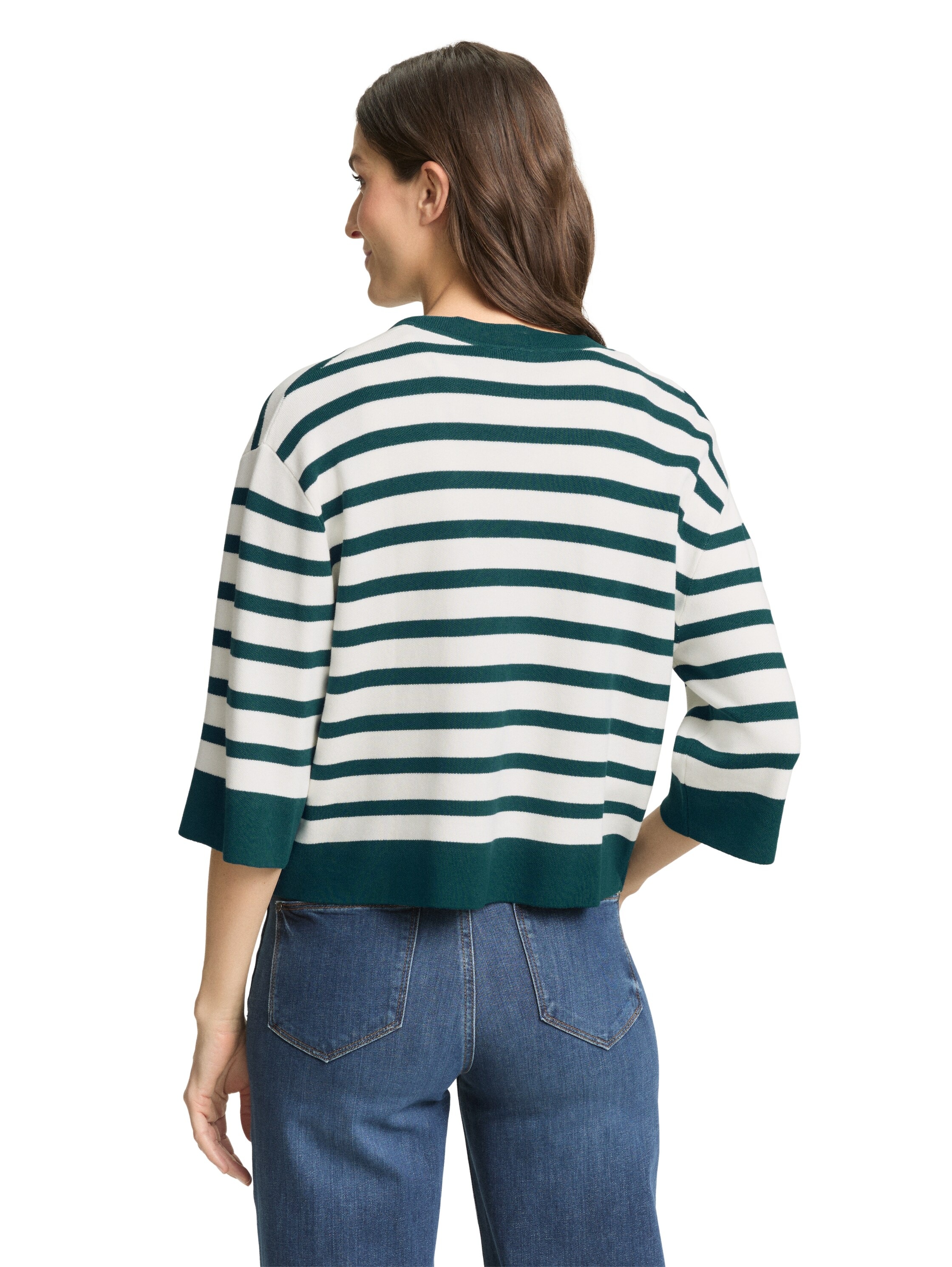 TOM TAILOR Cardigan mit Streifen Muster günstig online kaufen