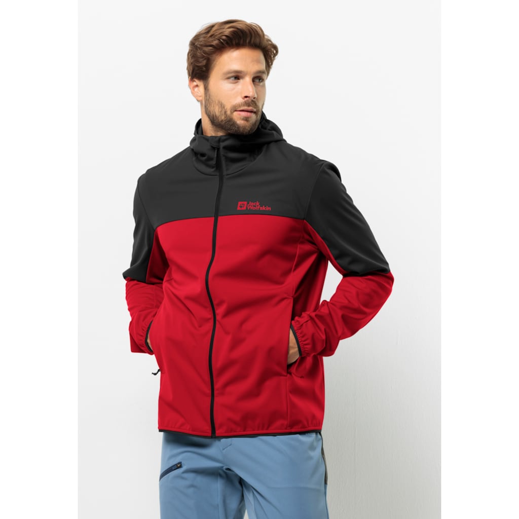 Jack Wolfskin Funktionsjacke »FELDBERG HOODY M«, mit Kapuze