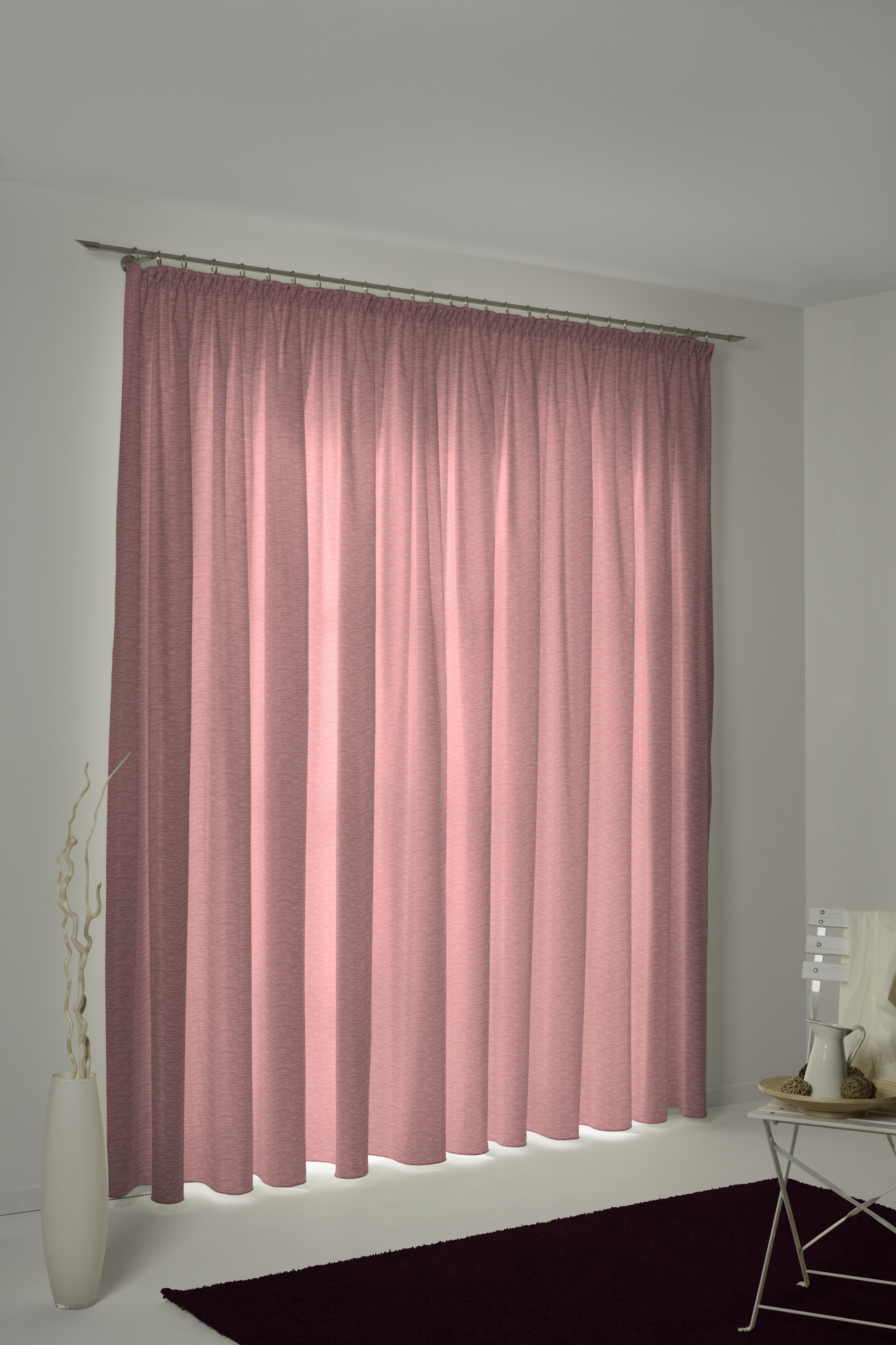 Wirth Vorhang "Trondheim 234 g/m²" Kräuselband 1 Stk. tlg.