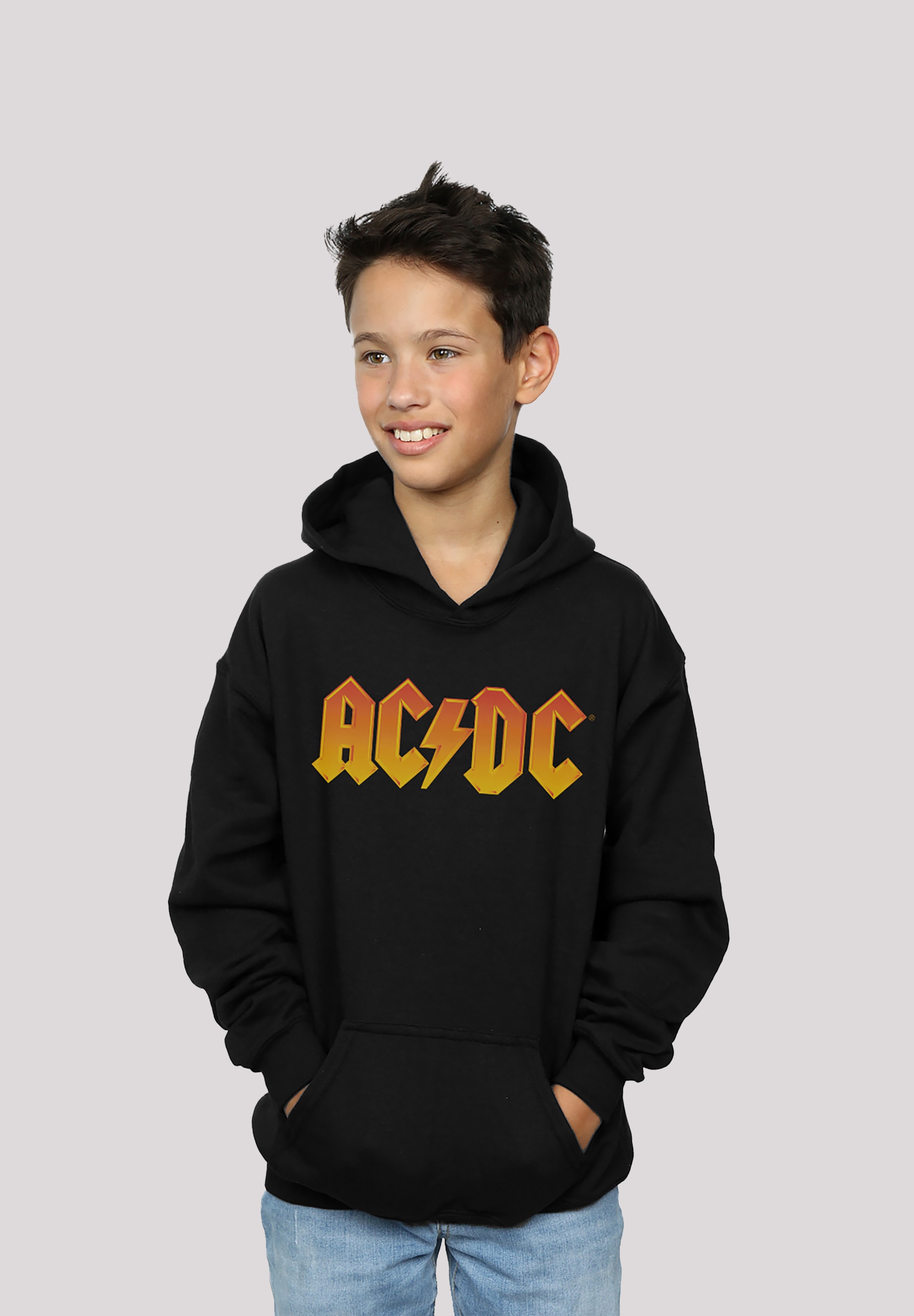 F4NT4STIC Kapuzenpullover »ACDC Fire Logo - Premium Rock Metal Musik Fan  Merch«, Unisex Kinder,Premium Merch,Jungen,Mädchen,Bandshirt bestellen |  BAUR