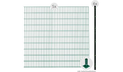 Doppelstabmattenzaun »ESSENTIAL 203 zum Aufschrauben«
