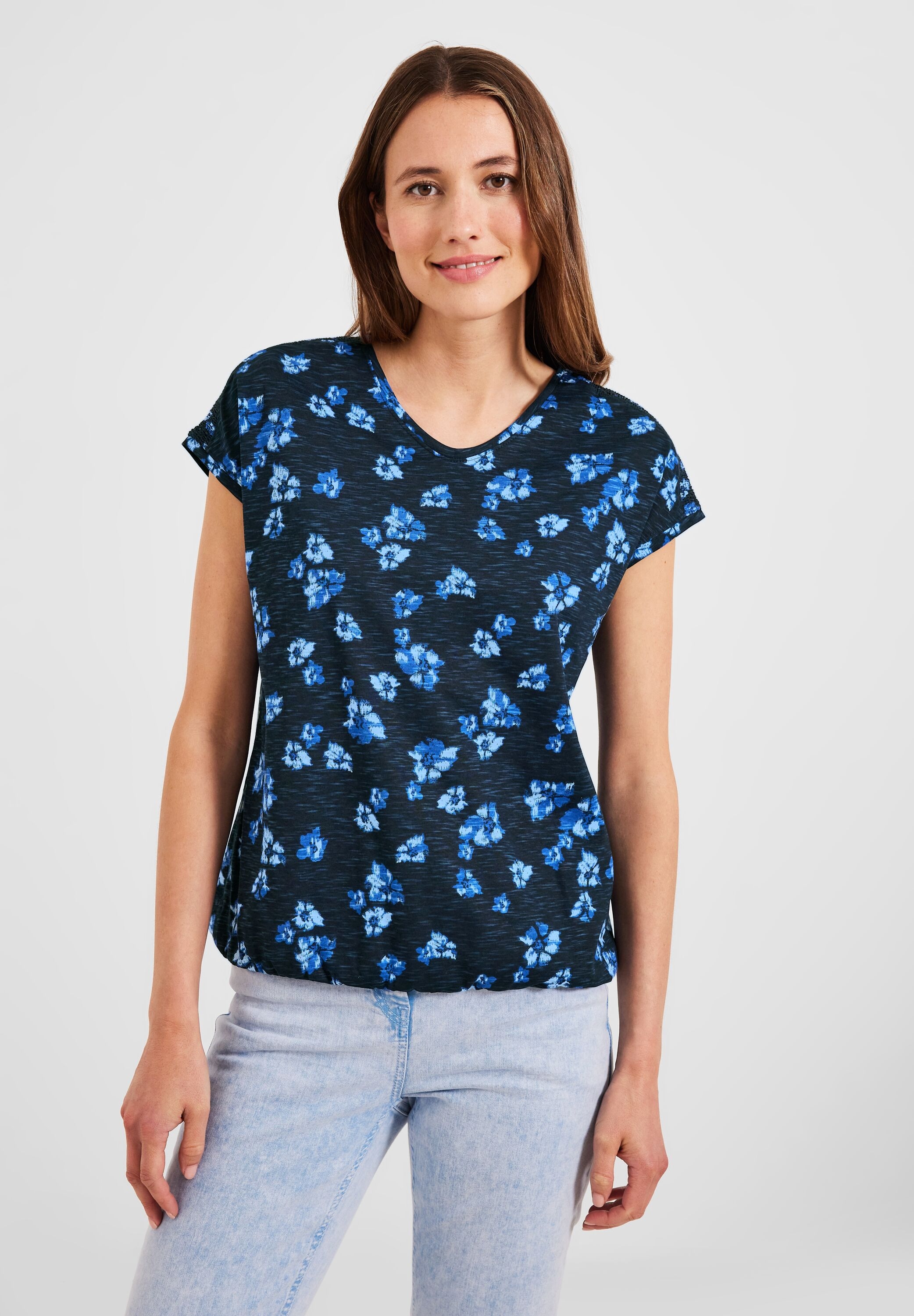 Print-Shirt, | aus Baumwolle Friday BAUR Black Cecil reiner