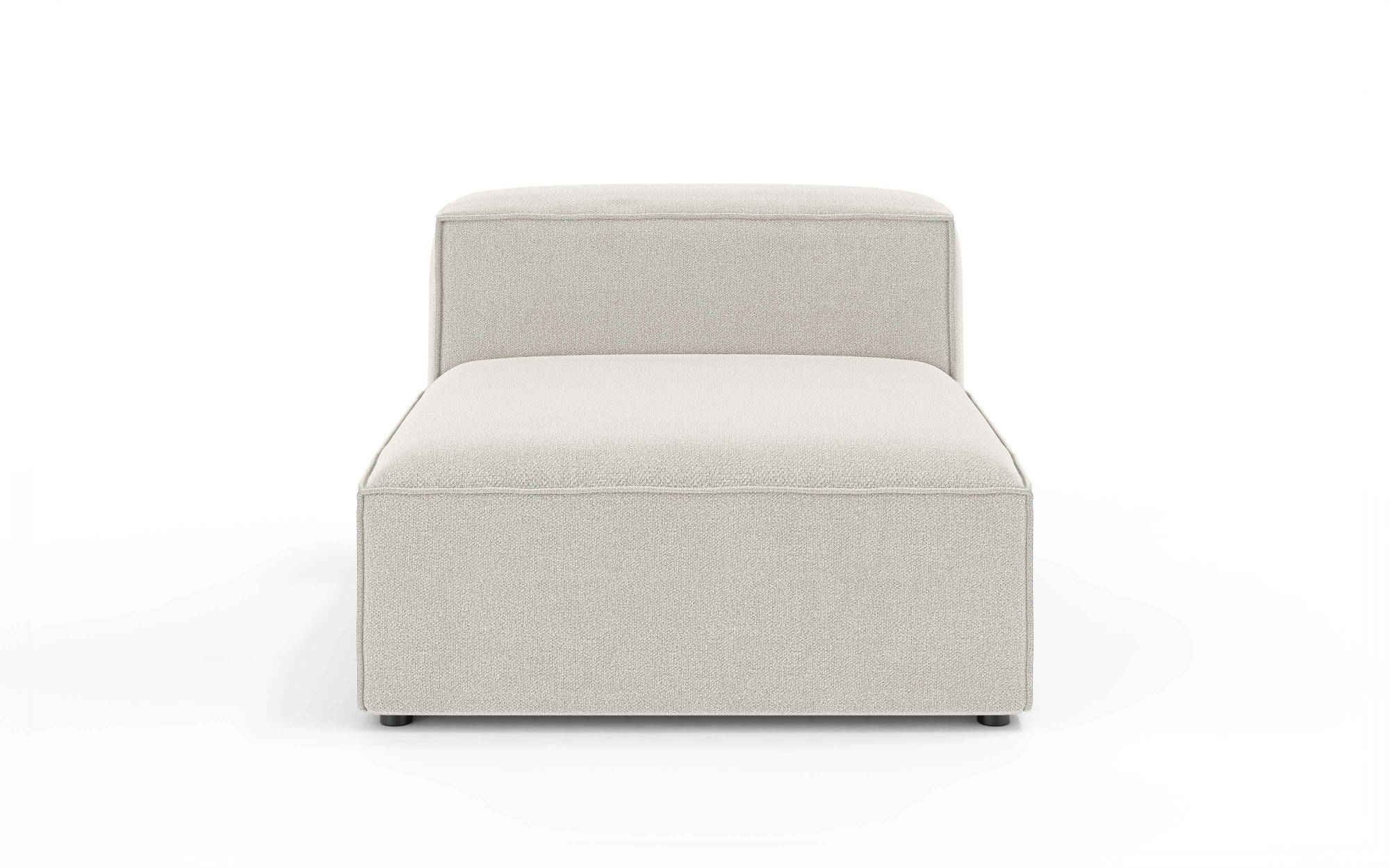 Chaiselongue OTTO HOME, B:100cm H:72cm T:130cm, beige, 100% Polyester, Sofas, "HAILY Liegesessel, Loungemöbel zum Relaxen, Maße B/T/H: 100/130/72