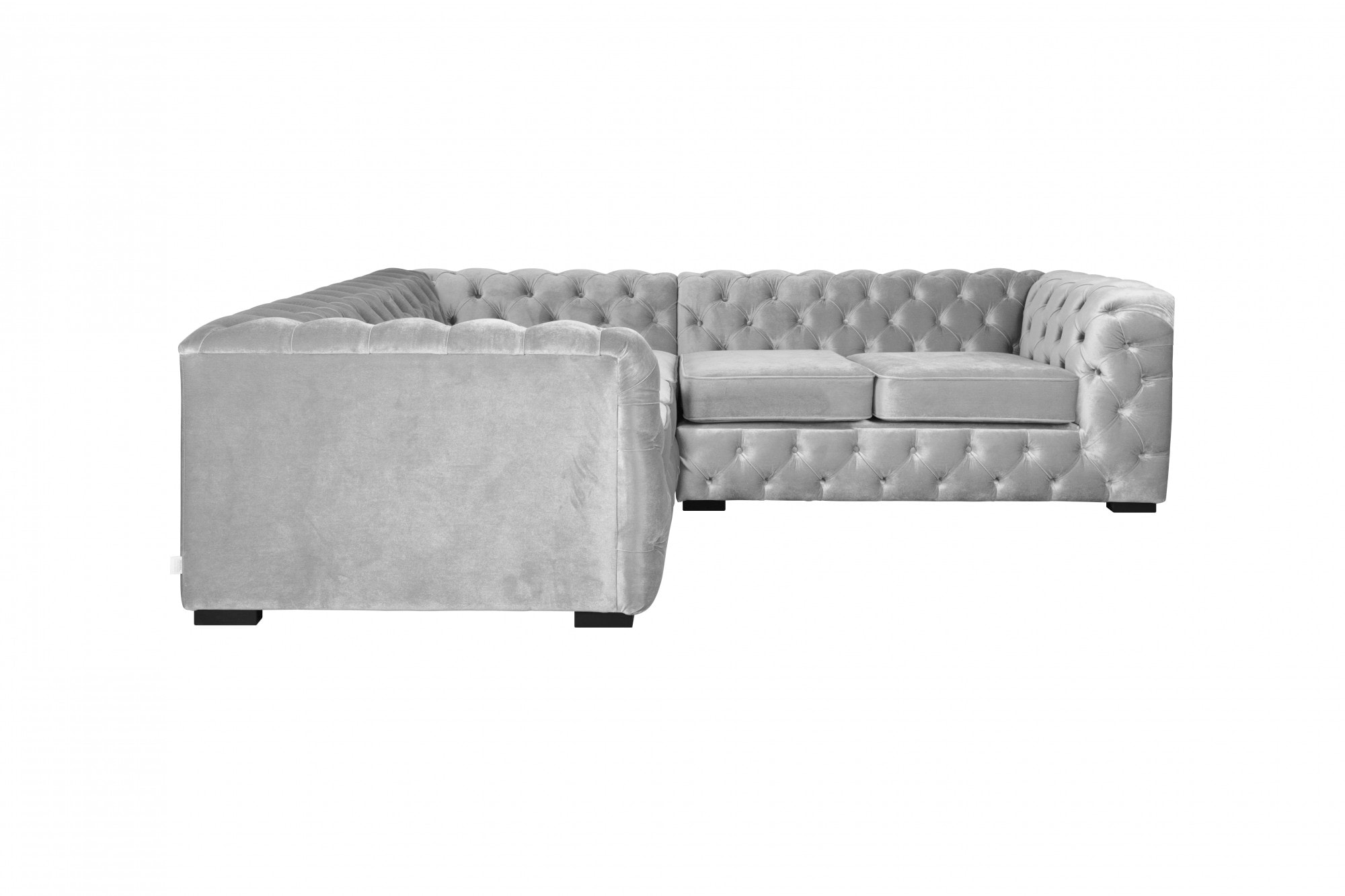 Guido Maria Kretschmer Home&Living Chesterfield-Sofa »KALINA L-Form«, hochwertige Chesterfield-Ausführung, sehr hochwertige Verarbeitung