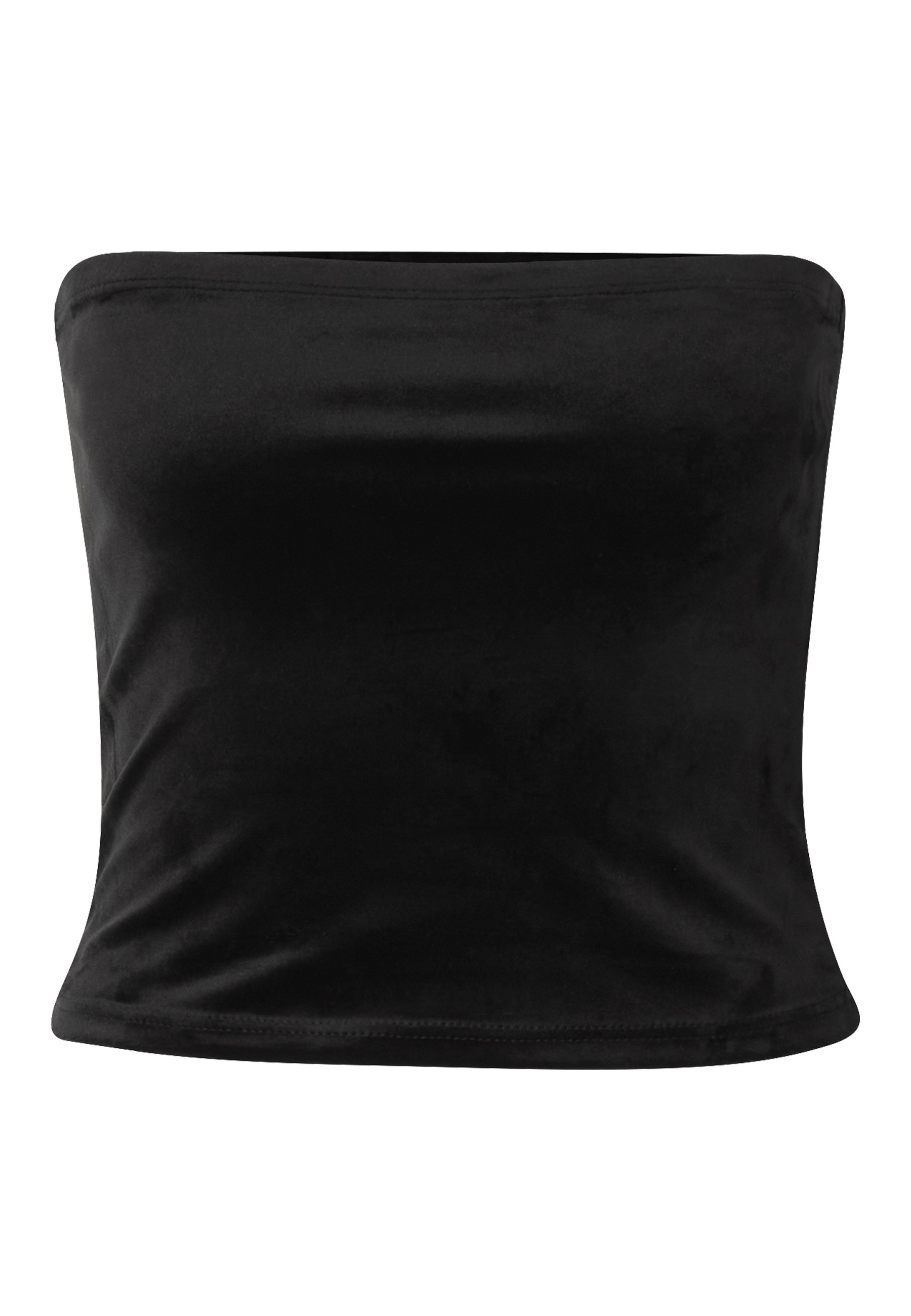 URBAN CLASSICS Sport-BH "Urban Classics Damen Ladies Short Velvet Tube Top"