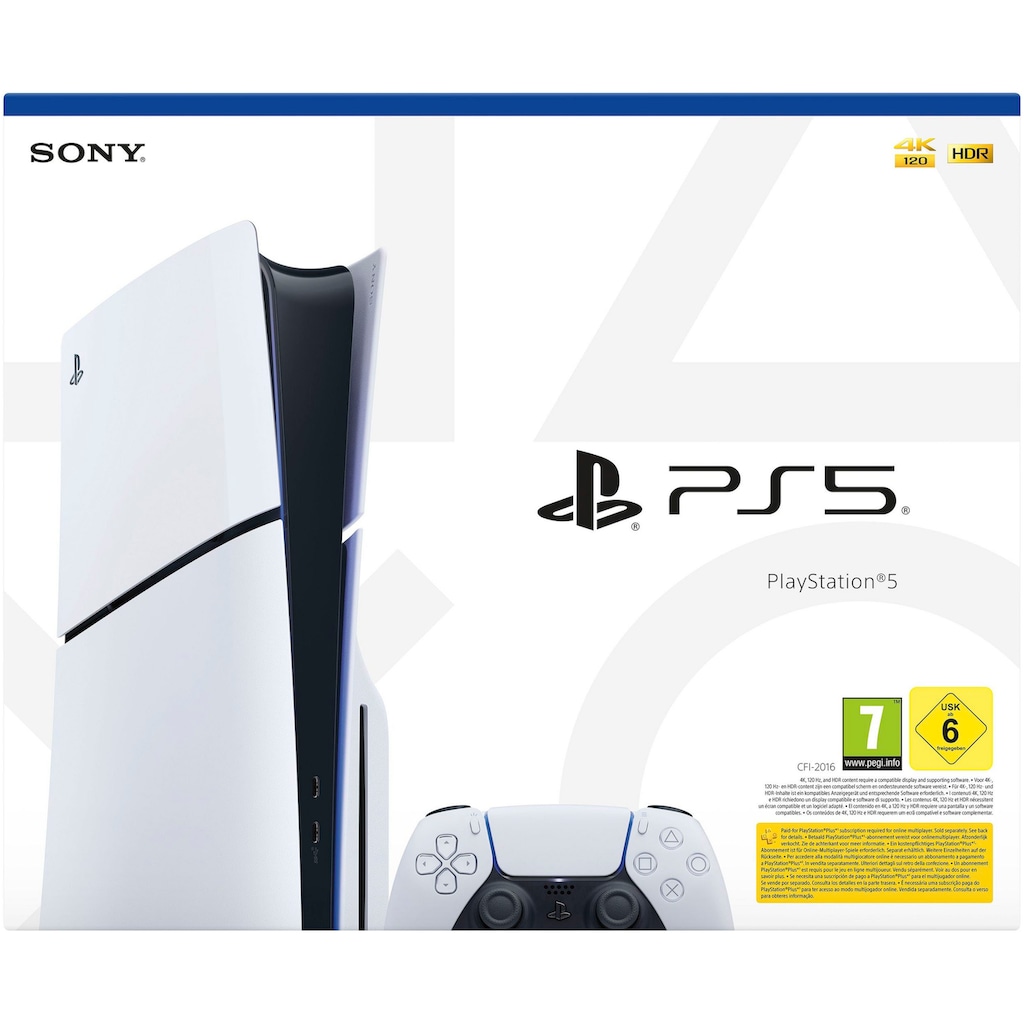 PlayStation 5 Konsolen-Set »Disk Edition (Slim) + vertikaler Standfuß«