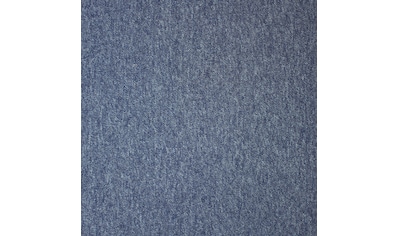 Renowerk Teppichfliese »Neapel«, quadratisch, 3 mm Höhe, dunkelblau, selbstliegend kaufen