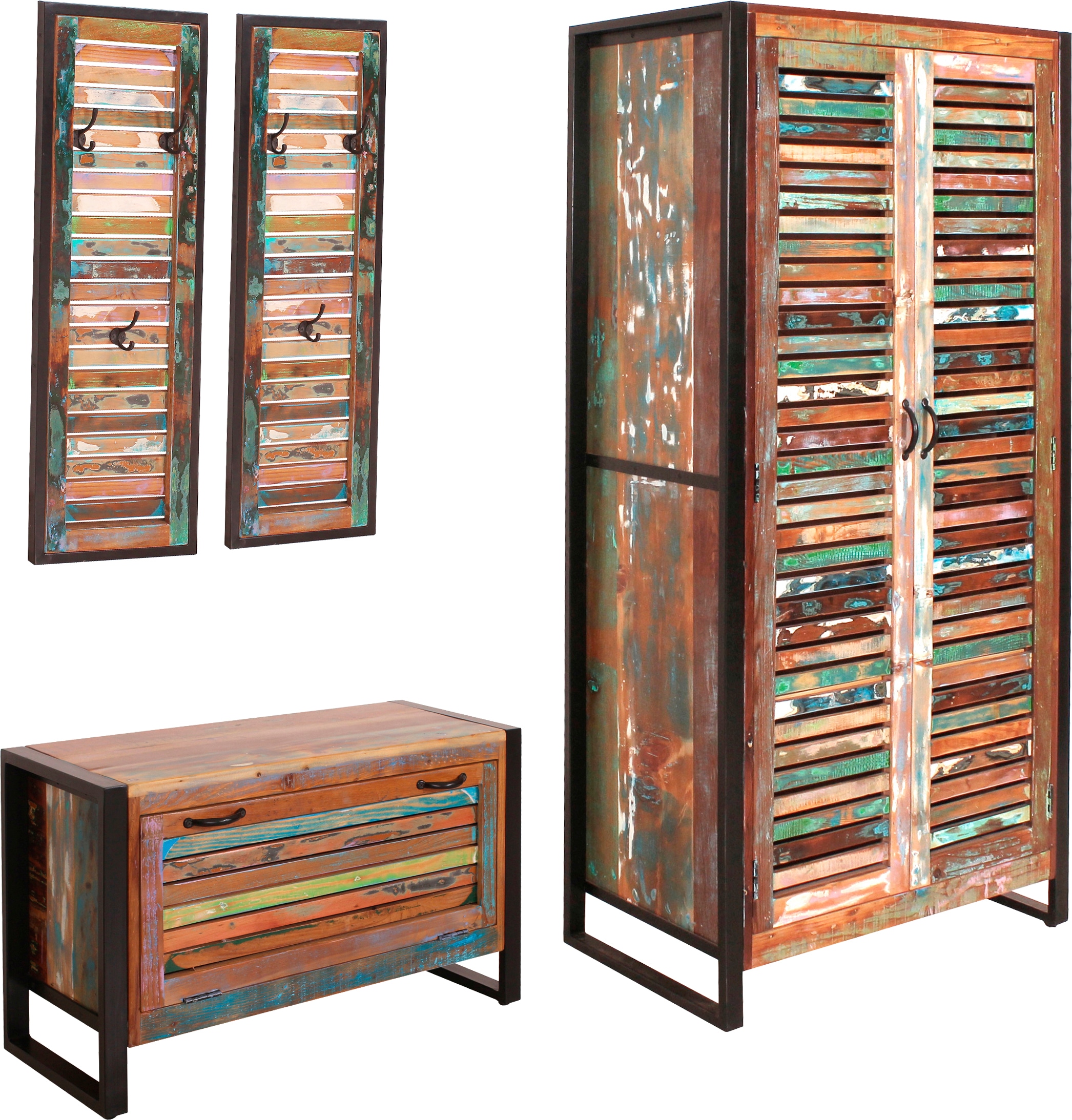 SIT Garderoben-Set "Fiume" 4 Stk. tlg. günstig online kaufen