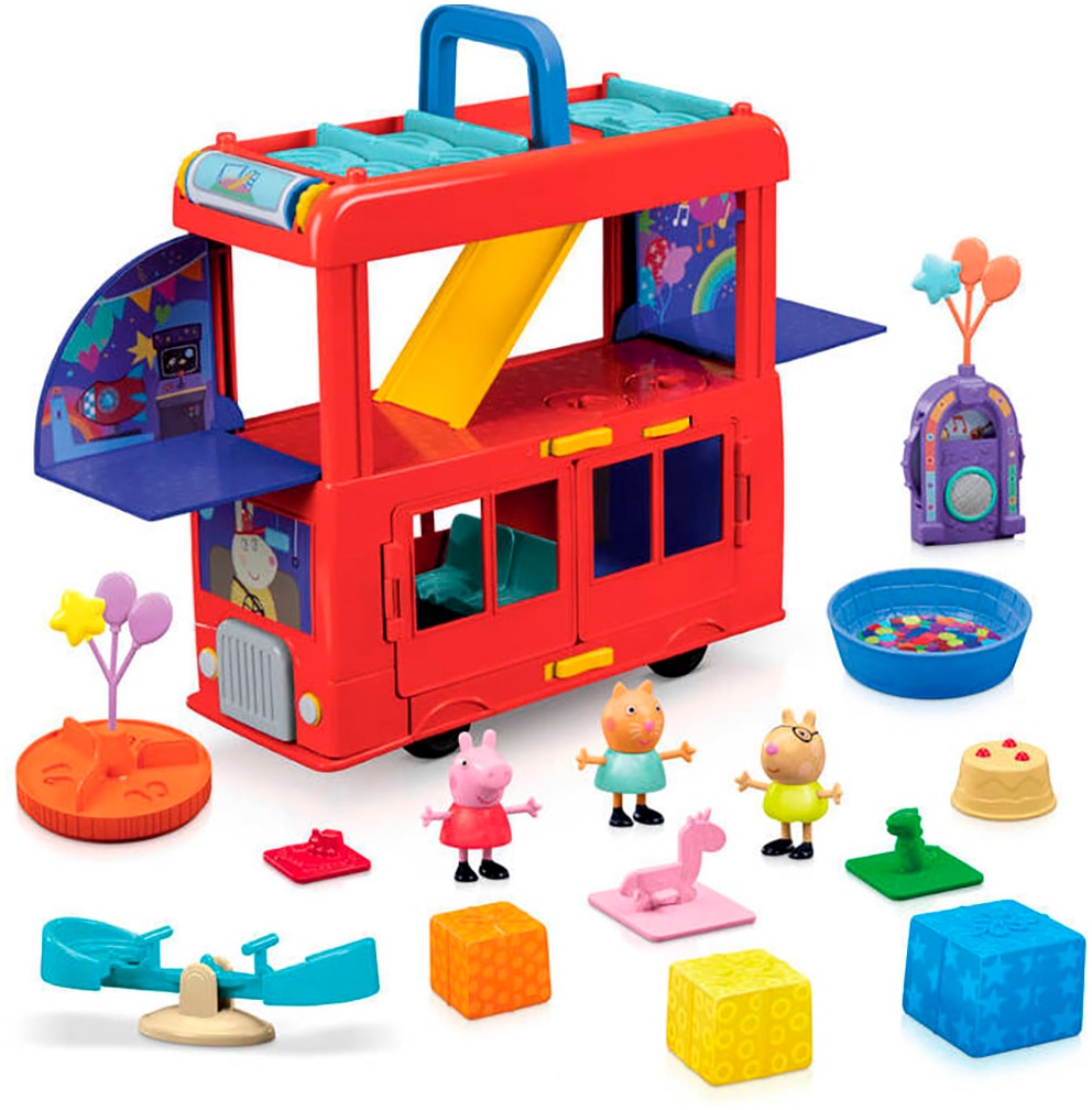 Hasbro Spielwelt »Peppa Pig, Peppas 2-in-1 Partybus«