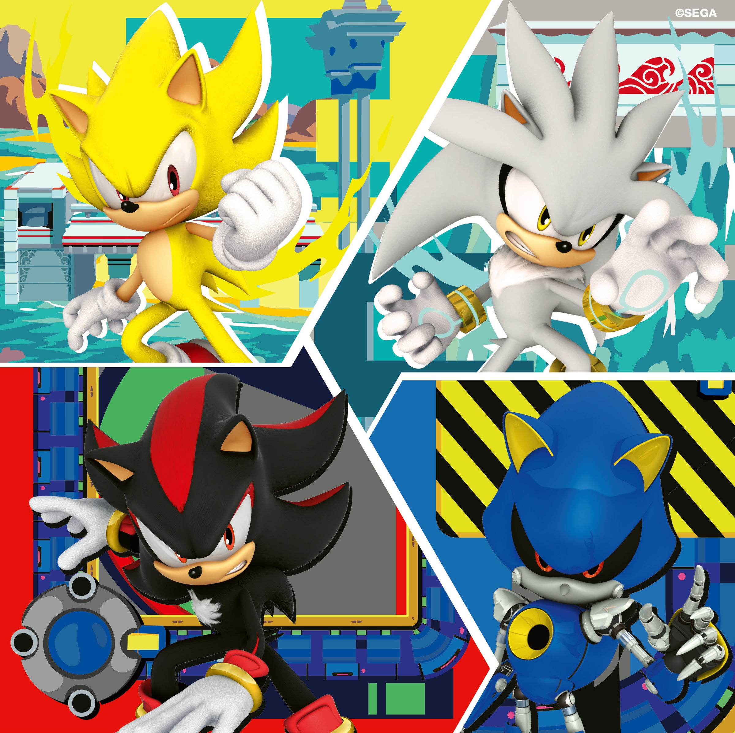 Ravensburger Puzzle »Die Abenteuer von Sonic«, Made in Europe