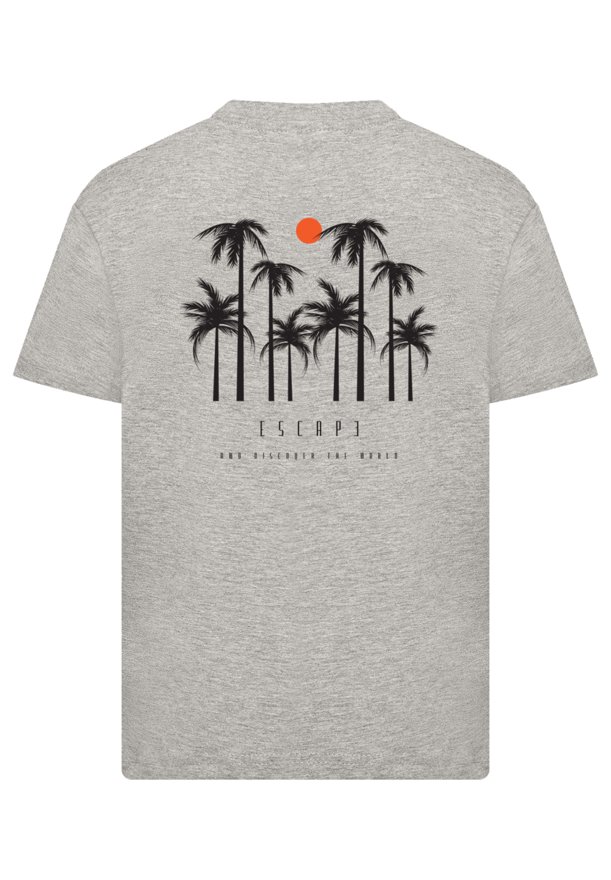 F4NT4STIC T-Shirt »Escape Discover the World Palm Trees«, Discover the World