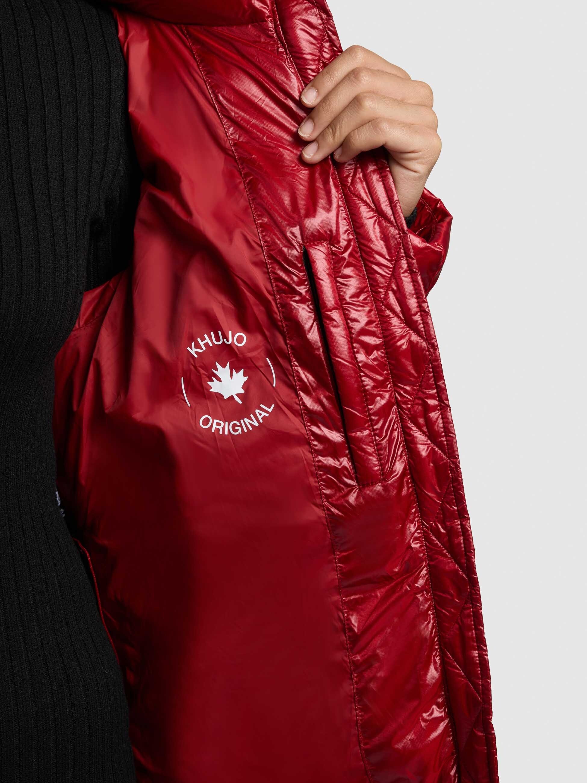 khujo Steppjacke »CARA« mit Kapuze