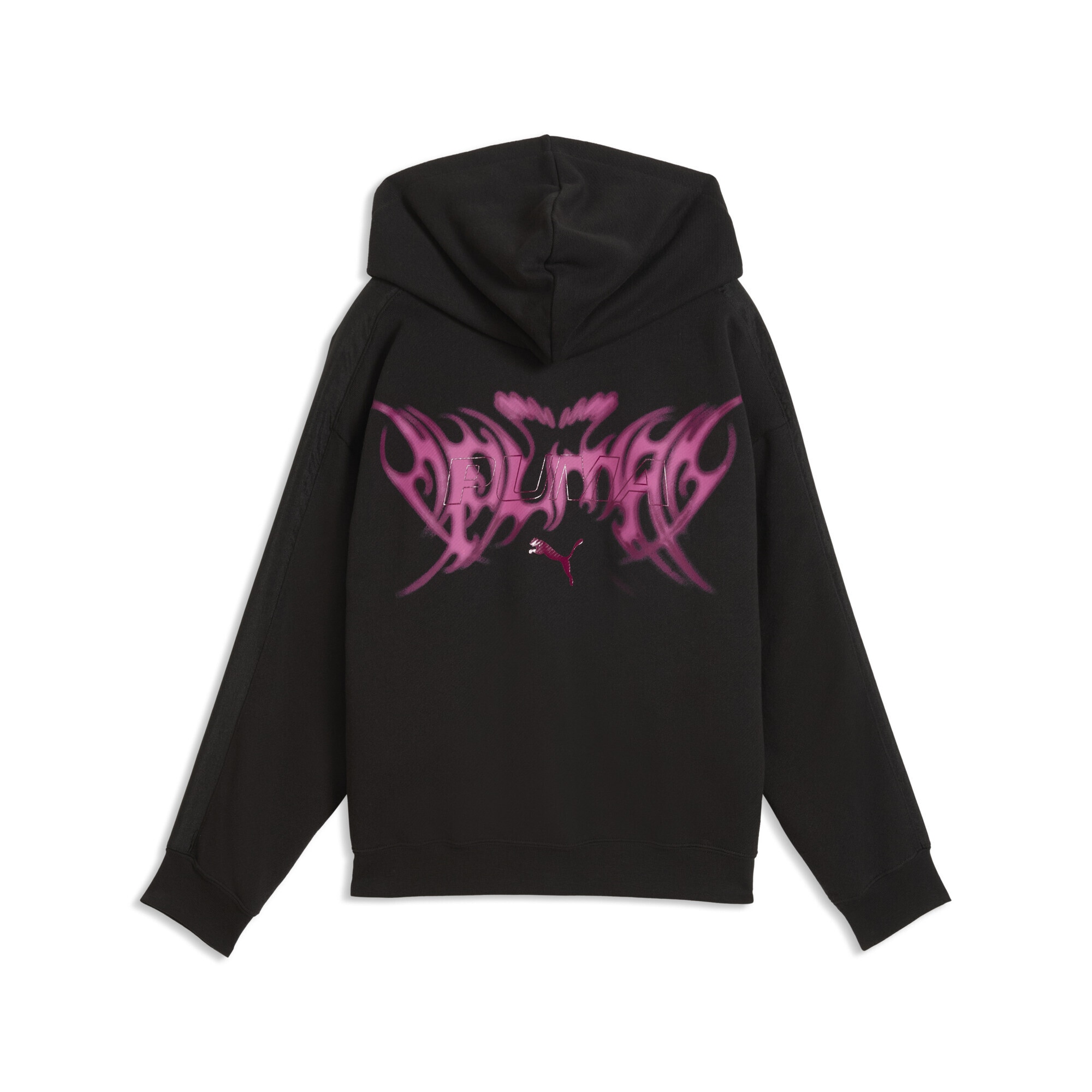 PUMA Sweatjacke »T7 Midnight Shadow Oversized Jacke mit Reißverschluss Mädchen«
