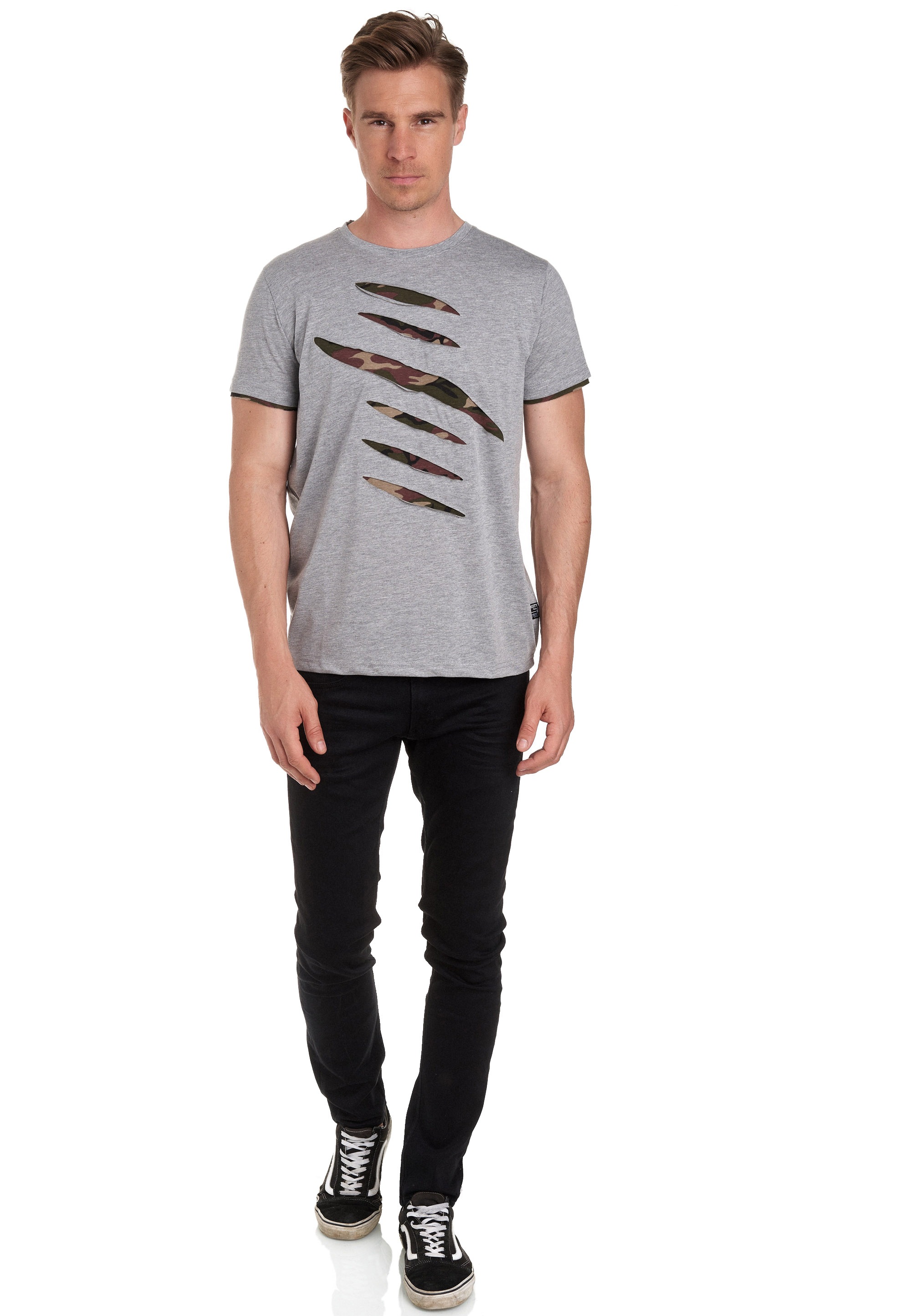 Rusty Neal T-Shirt, im trendigen 2-in-1-Design
