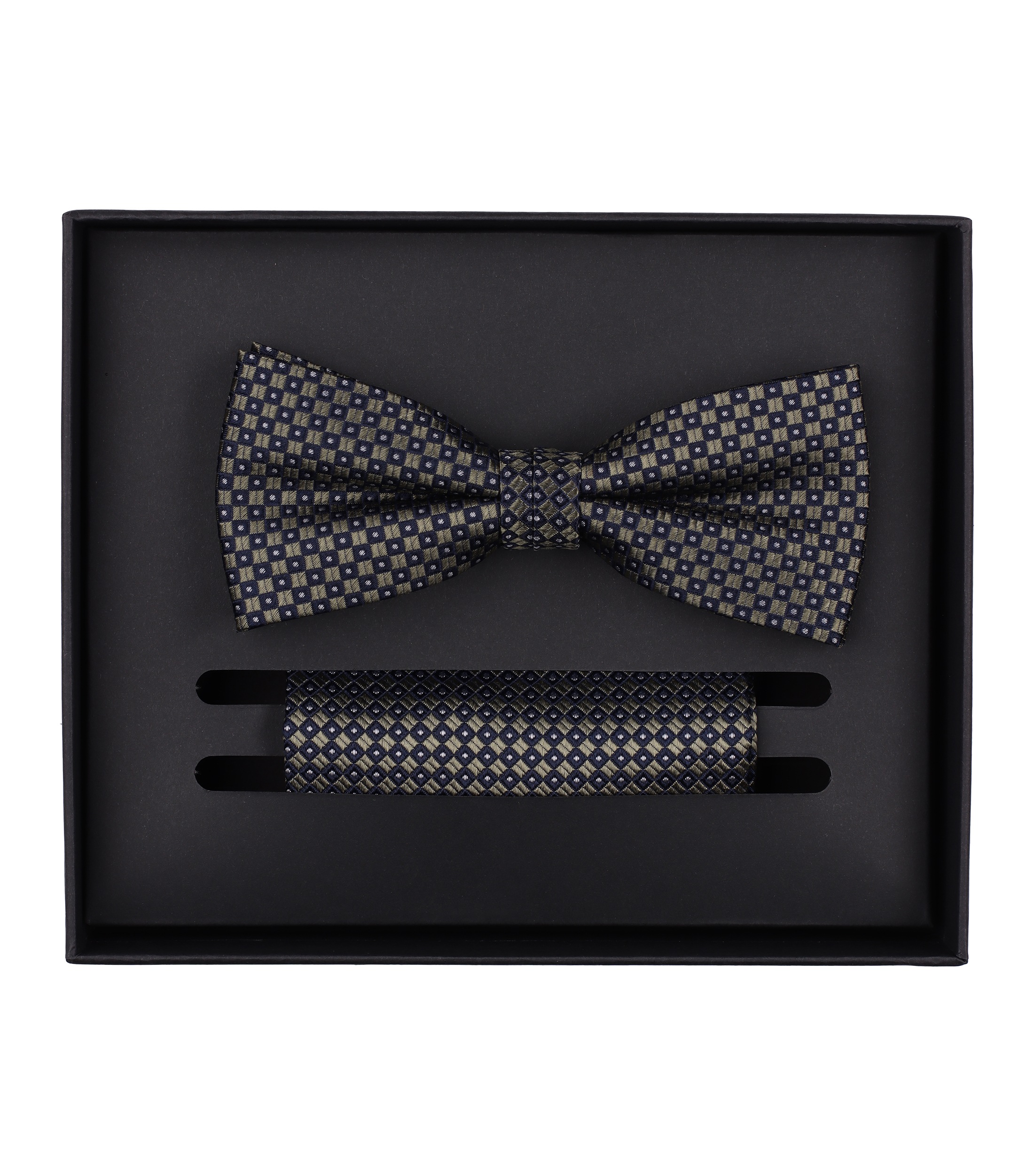 VENTI Herren Fliege "VENTI Accessoires gemustert", grün, 100% Seide, Fliegen