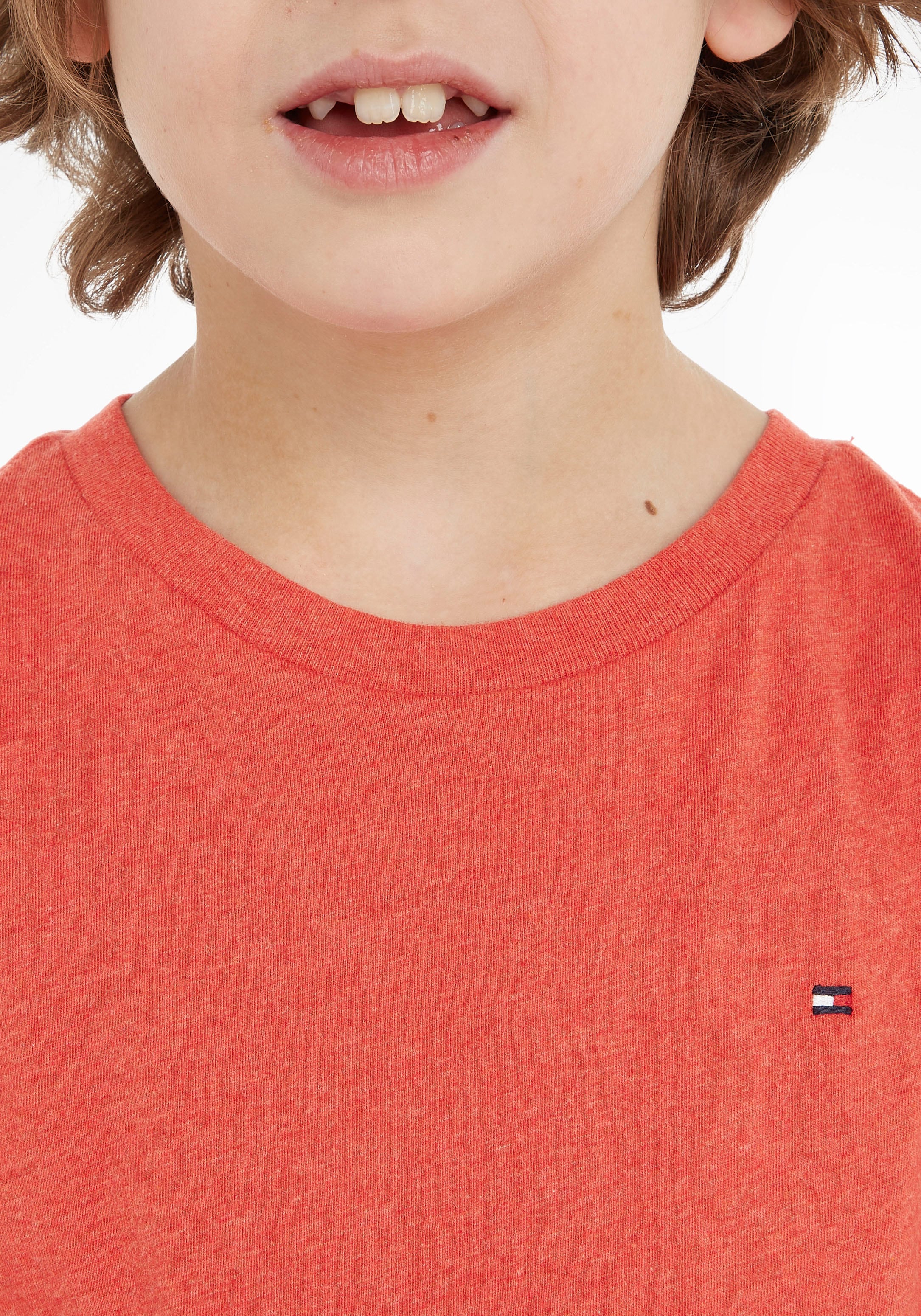 Tommy Hilfiger T-Shirt »BOYS BASIC CN KNIT« online kaufen | BAUR