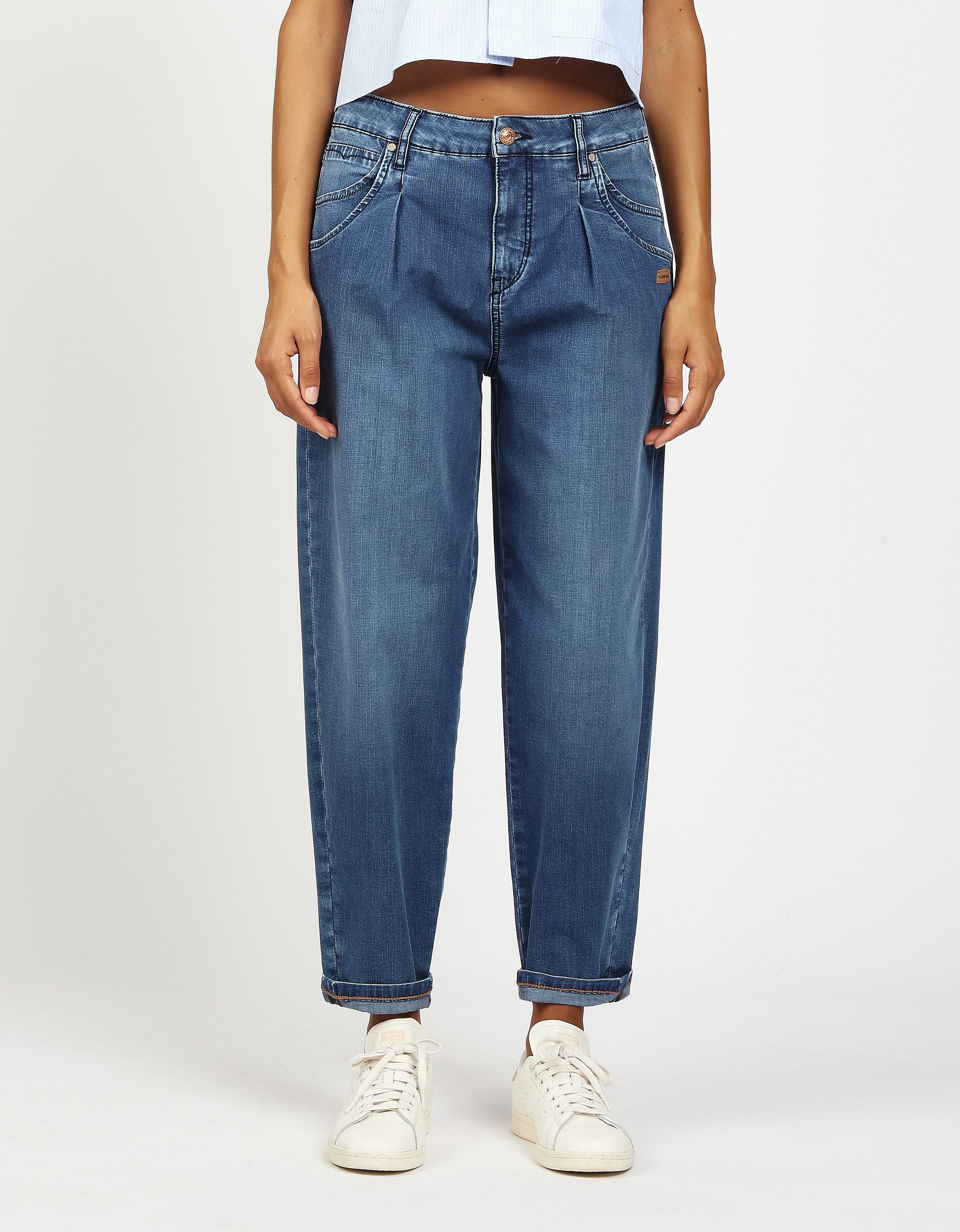 GANG High-waist-Jeans "94IVY" mit hohem Stretch-Anteil, O-Shape günstig online kaufen