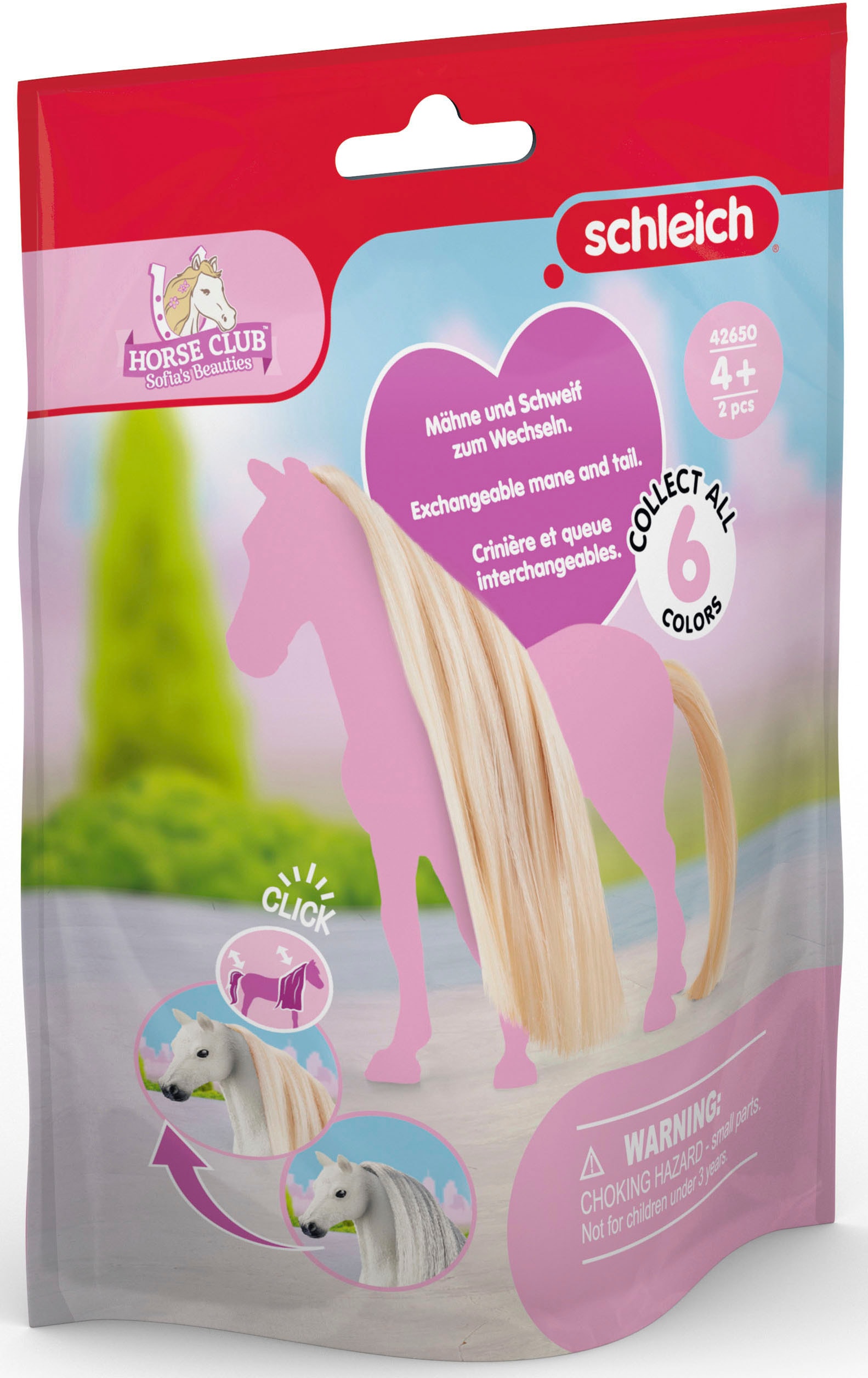 Spielfigur »HORSE CLUB, Sofia's Beauties, Haare für Beauty Horses, Blond (42650)«,...