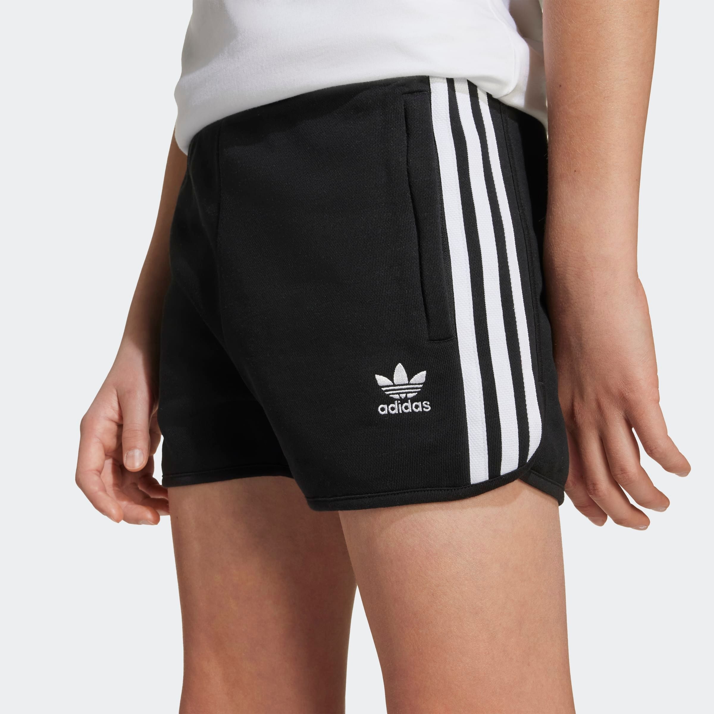 Thumbnail - adidas Originals Shorts "SPRINTER SHORT" für Kinder und Teens, sportlicher Stil, aus French Terry