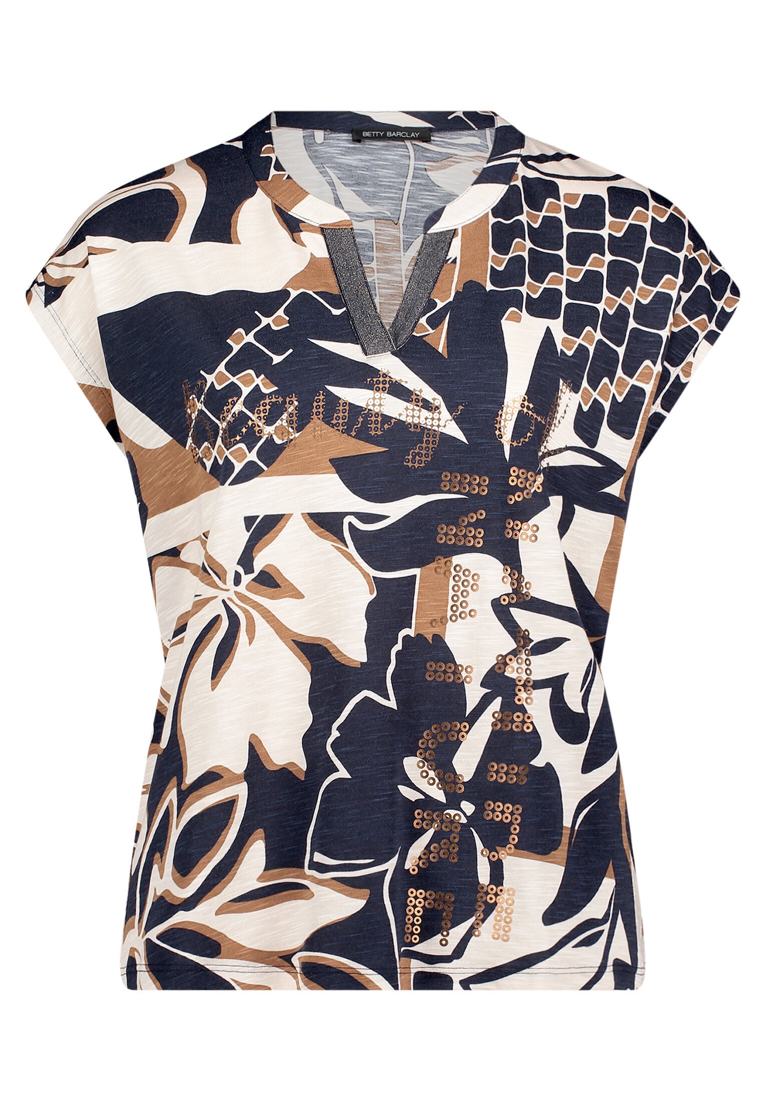 Betty Barclay Kurzarmshirt »Damen mit Bluseneinsatz« 1